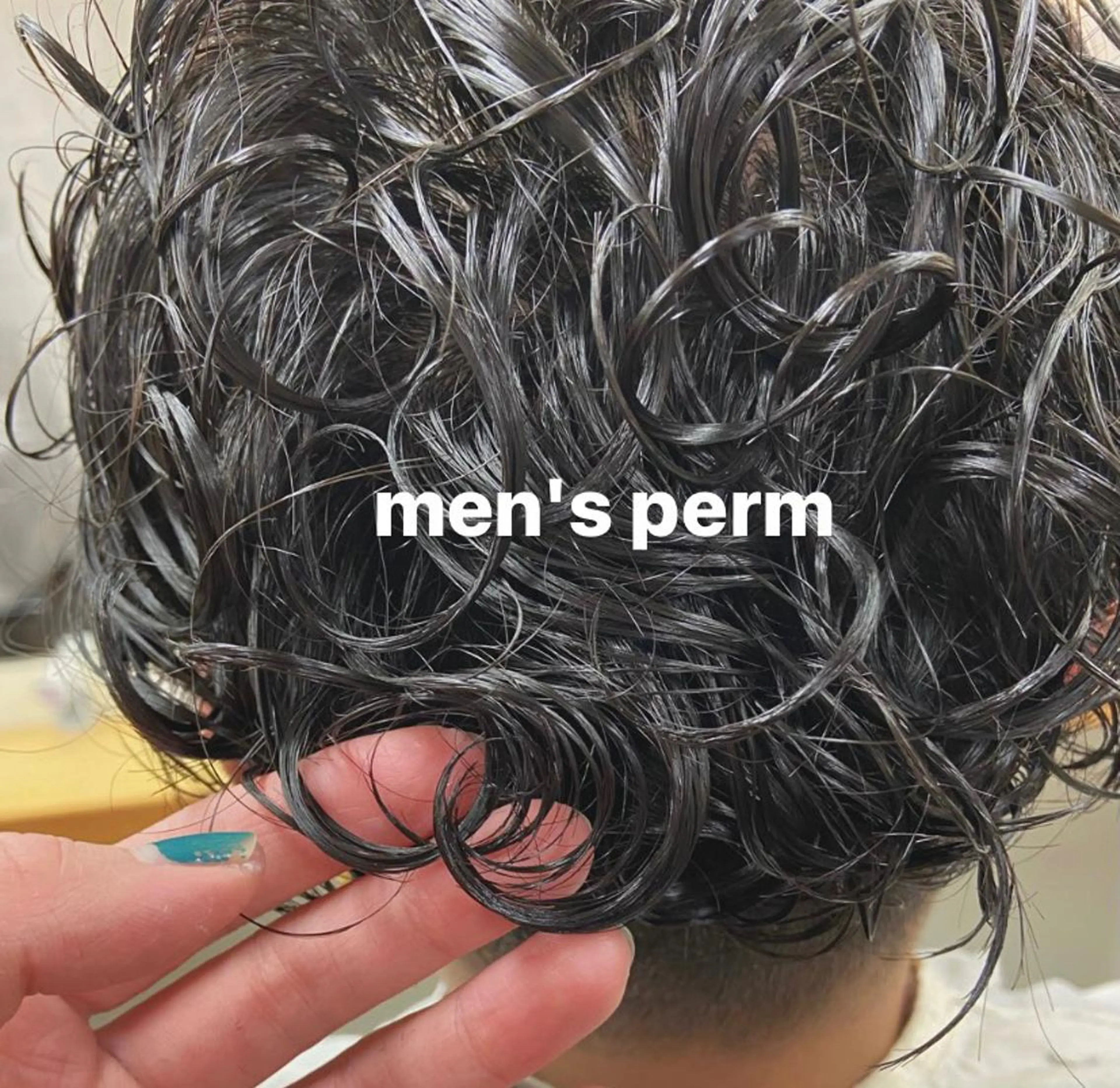 メンズ メンズパーマ OAK  恵比寿所属・🌞ショートヘア🌝 江連露美🌛のヘアスタイル