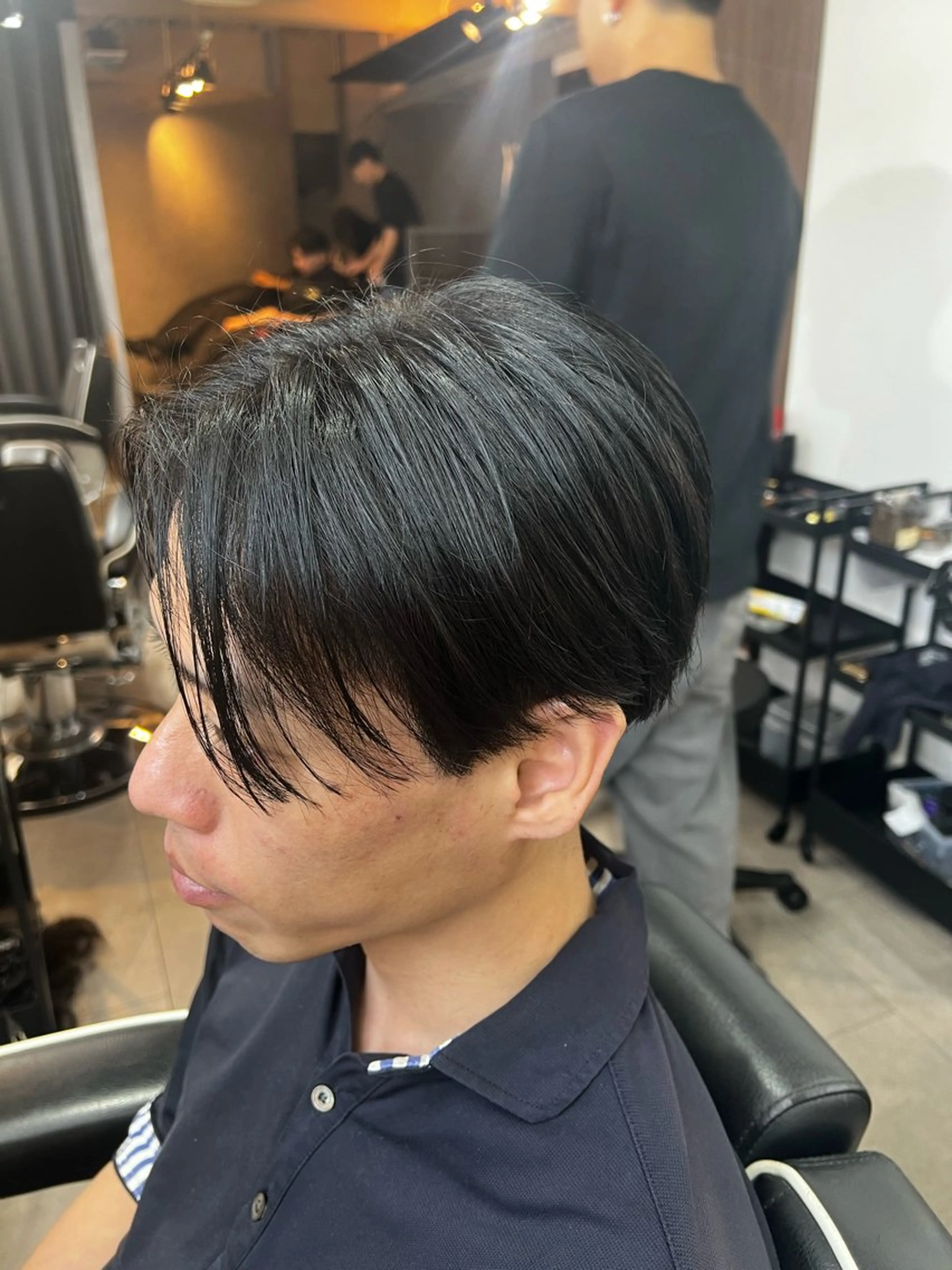 ショート カット ニュアンス特化🔥 マッシュ🎱瀬川竜生のヘアスタイル