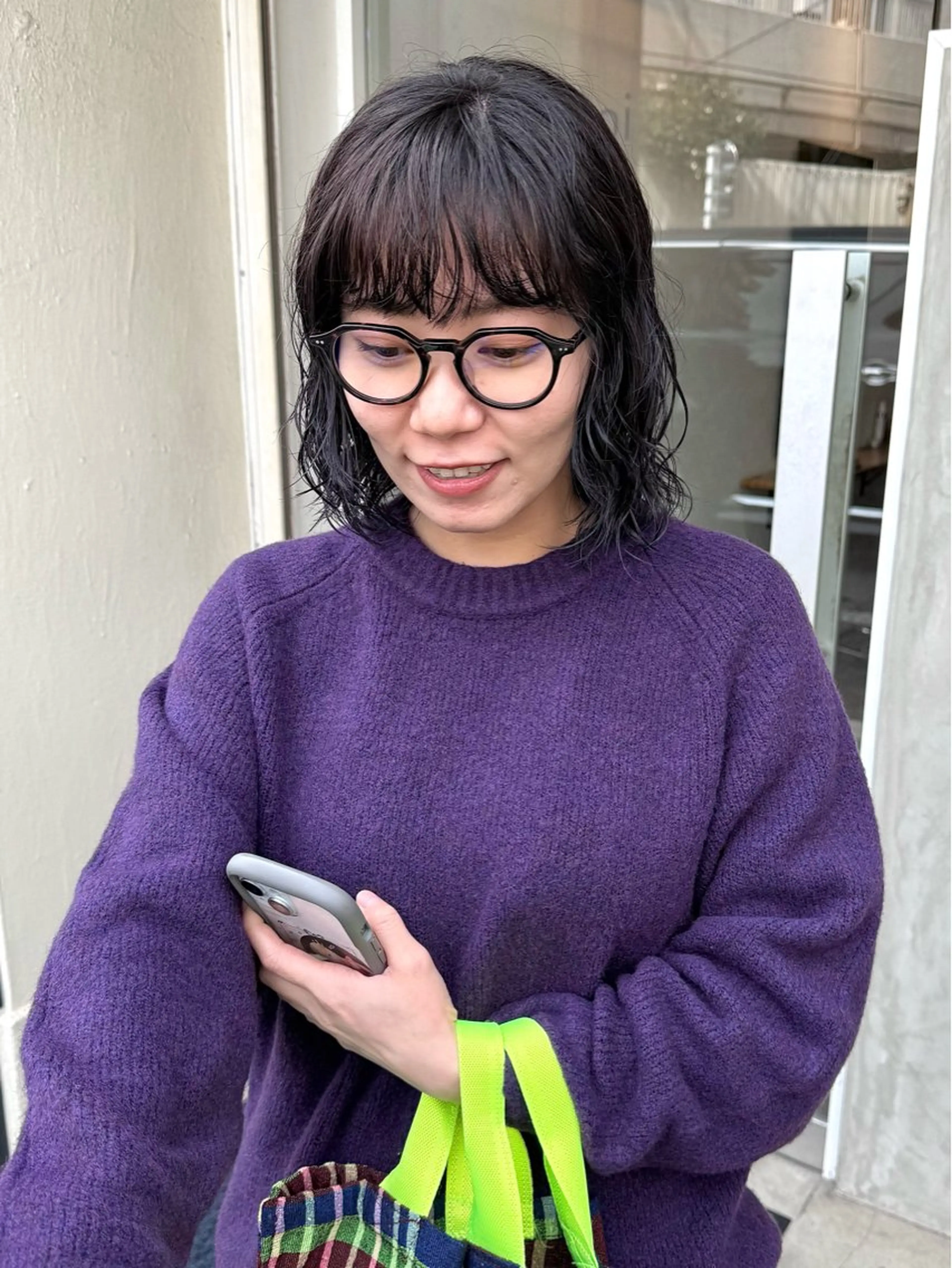 ショート パーマ ボブ カット パーマ トリートメント パーマ/透明感カラー /ボブ/吉田一生のヘアスタイル