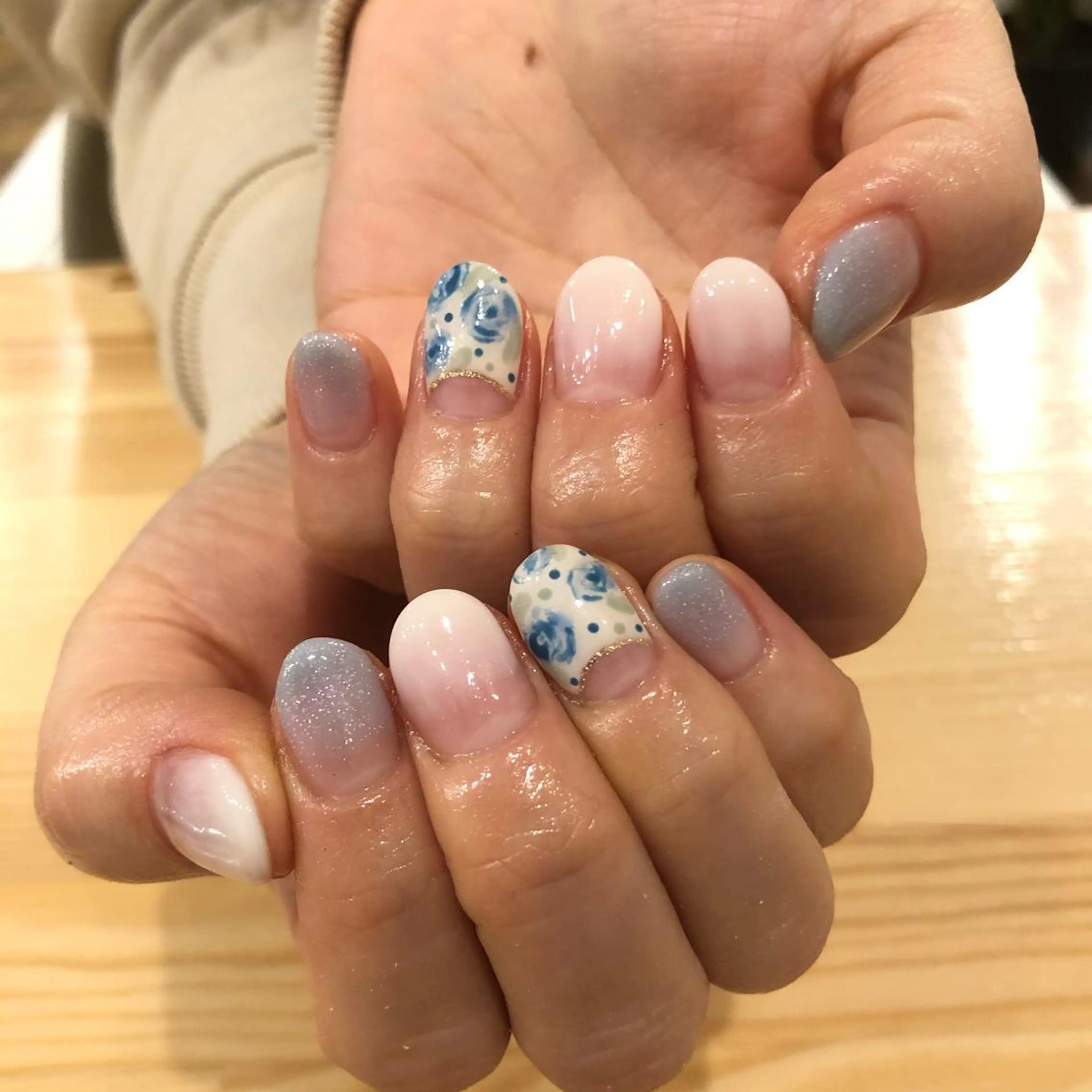 ネイル ハンドネイル NAIL Alaia 𓇼のネイルデザイン