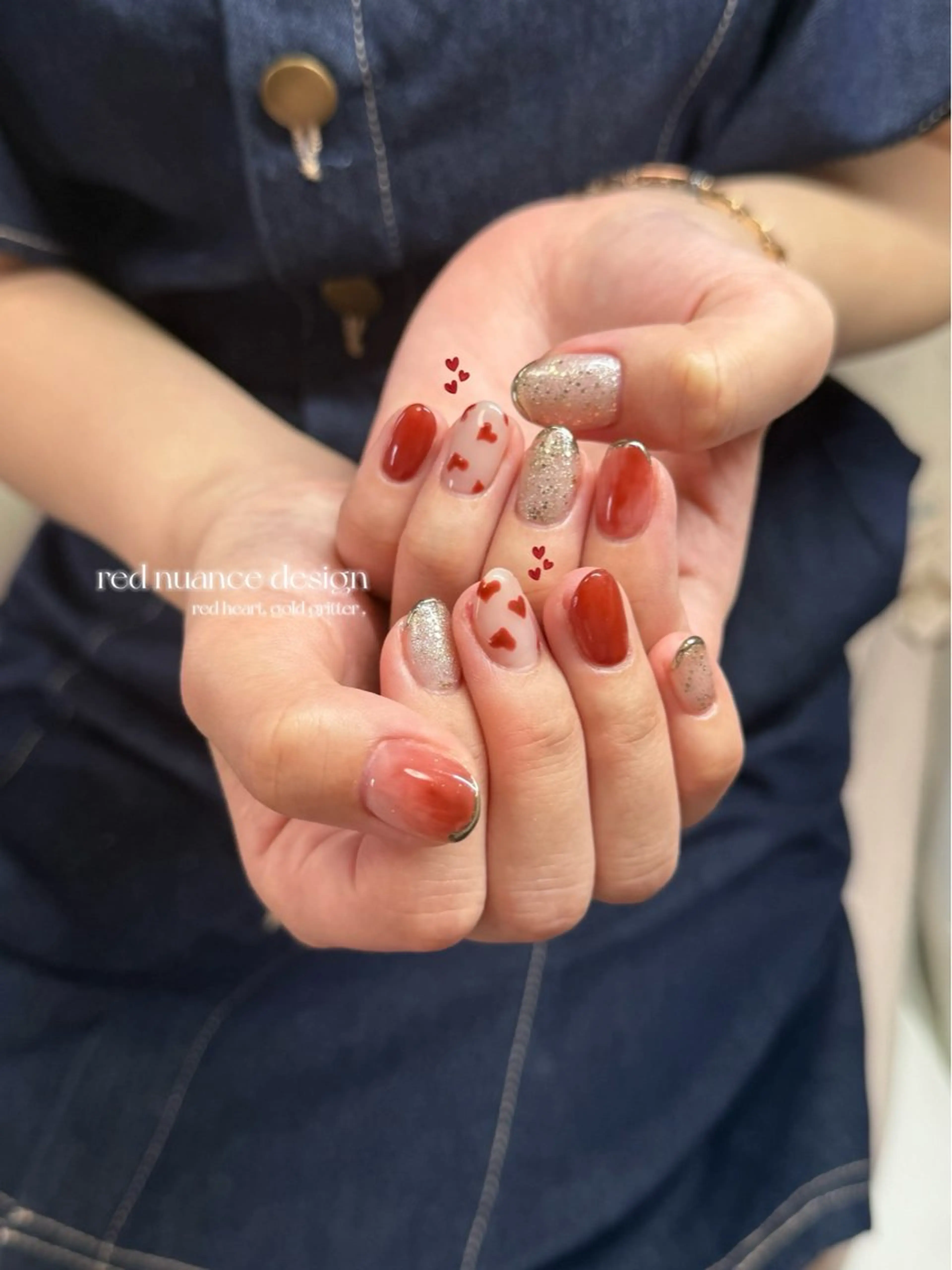ネイル ハンドネイル nail salon rhuneのネイルデザイン
