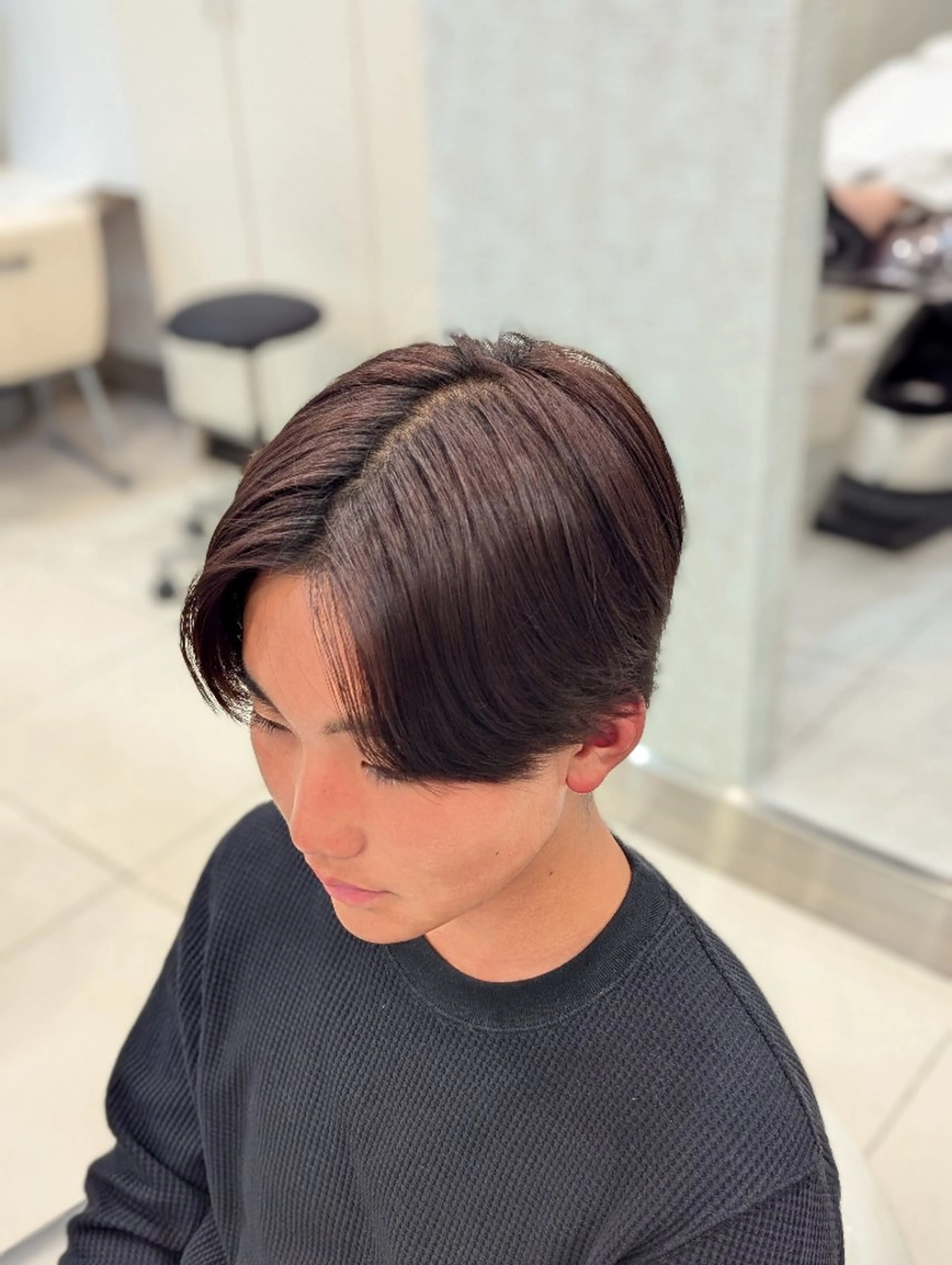 ショート パーマ ニュアンスパーマ 髪質改善 カミムラのヘアスタイル