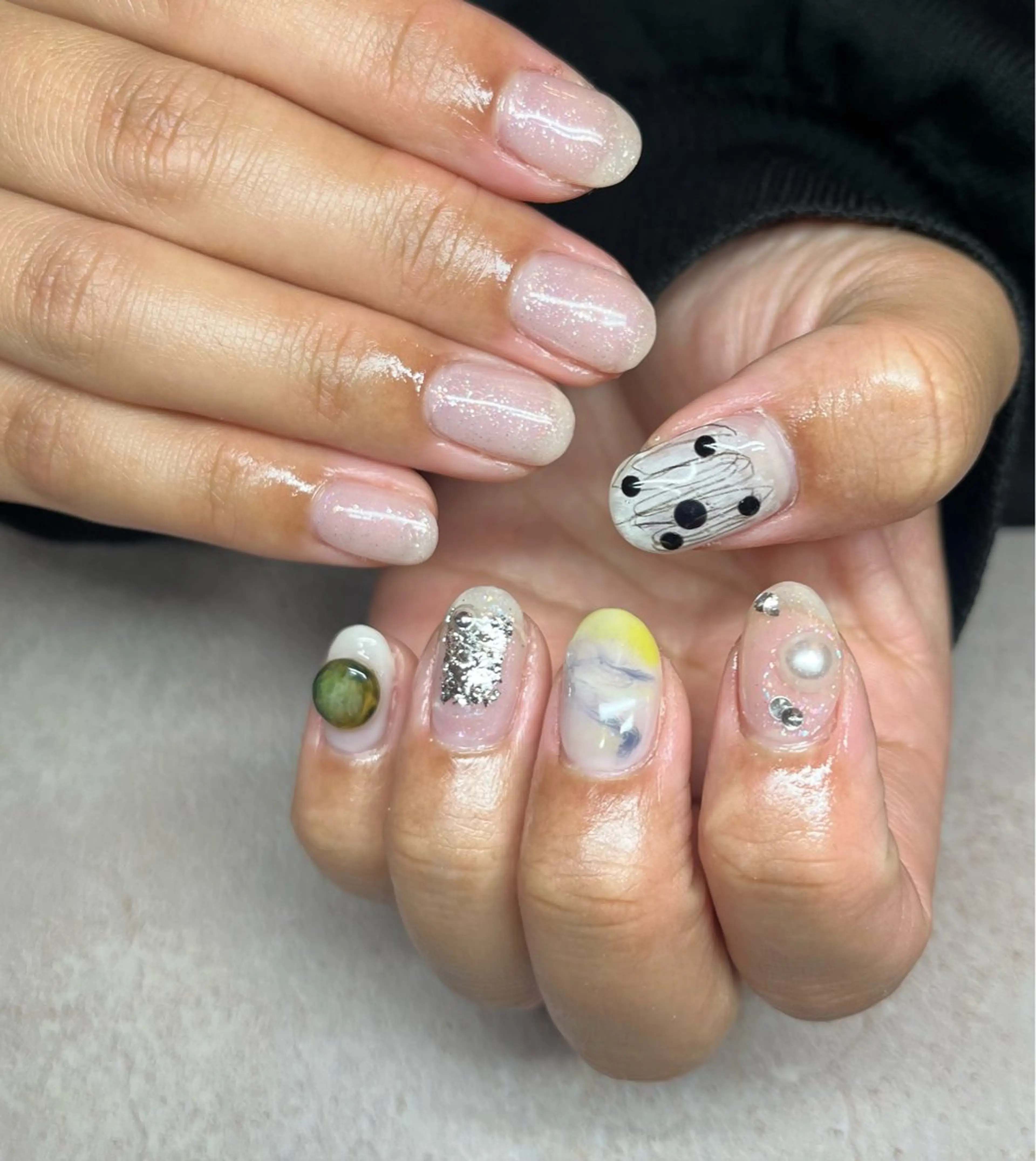 ネイル ハンドネイル HazeGrass NAILのネイルデザイン