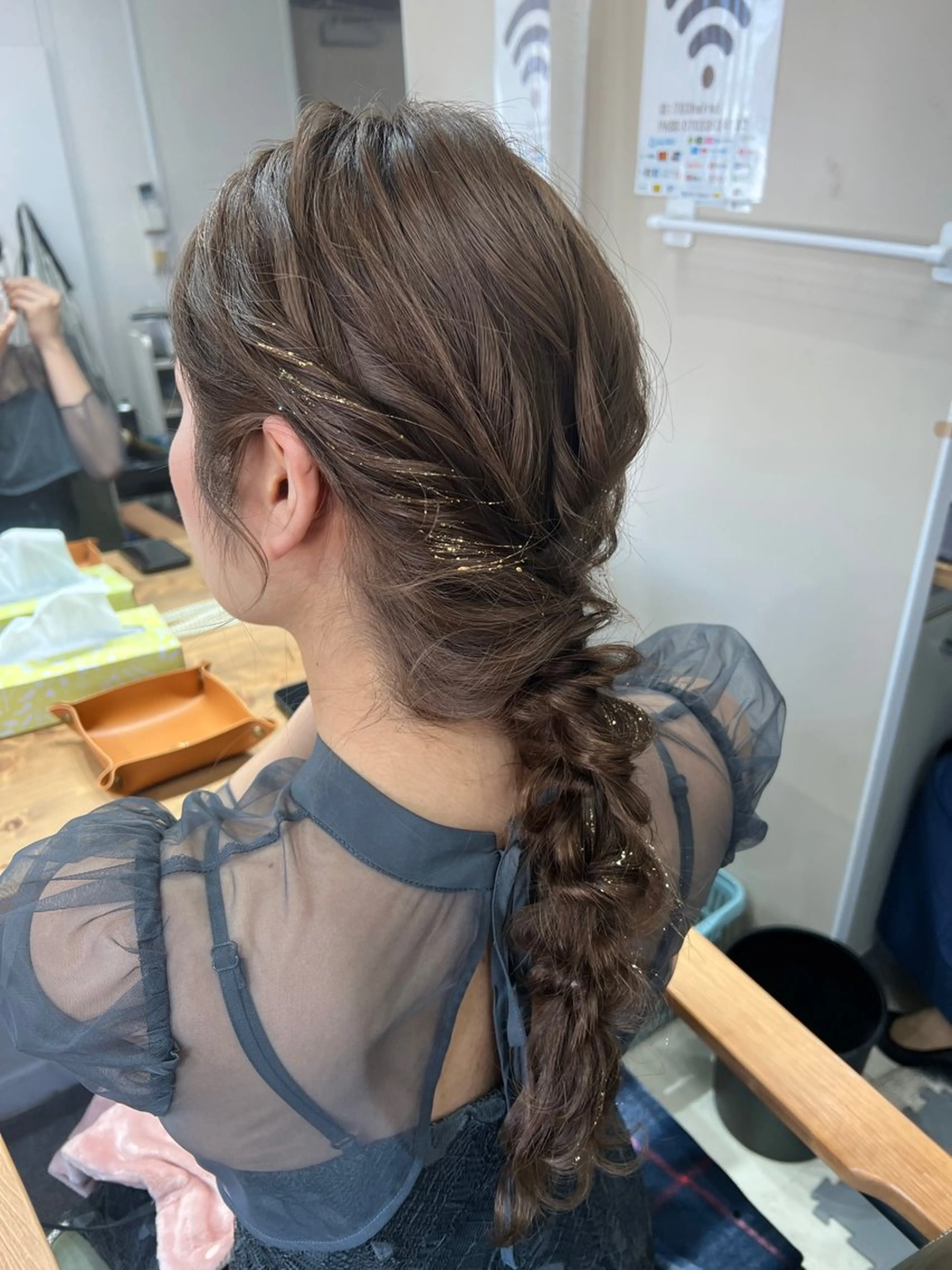 ロング ヘアアレンジ 山室 敬義のヘアスタイル