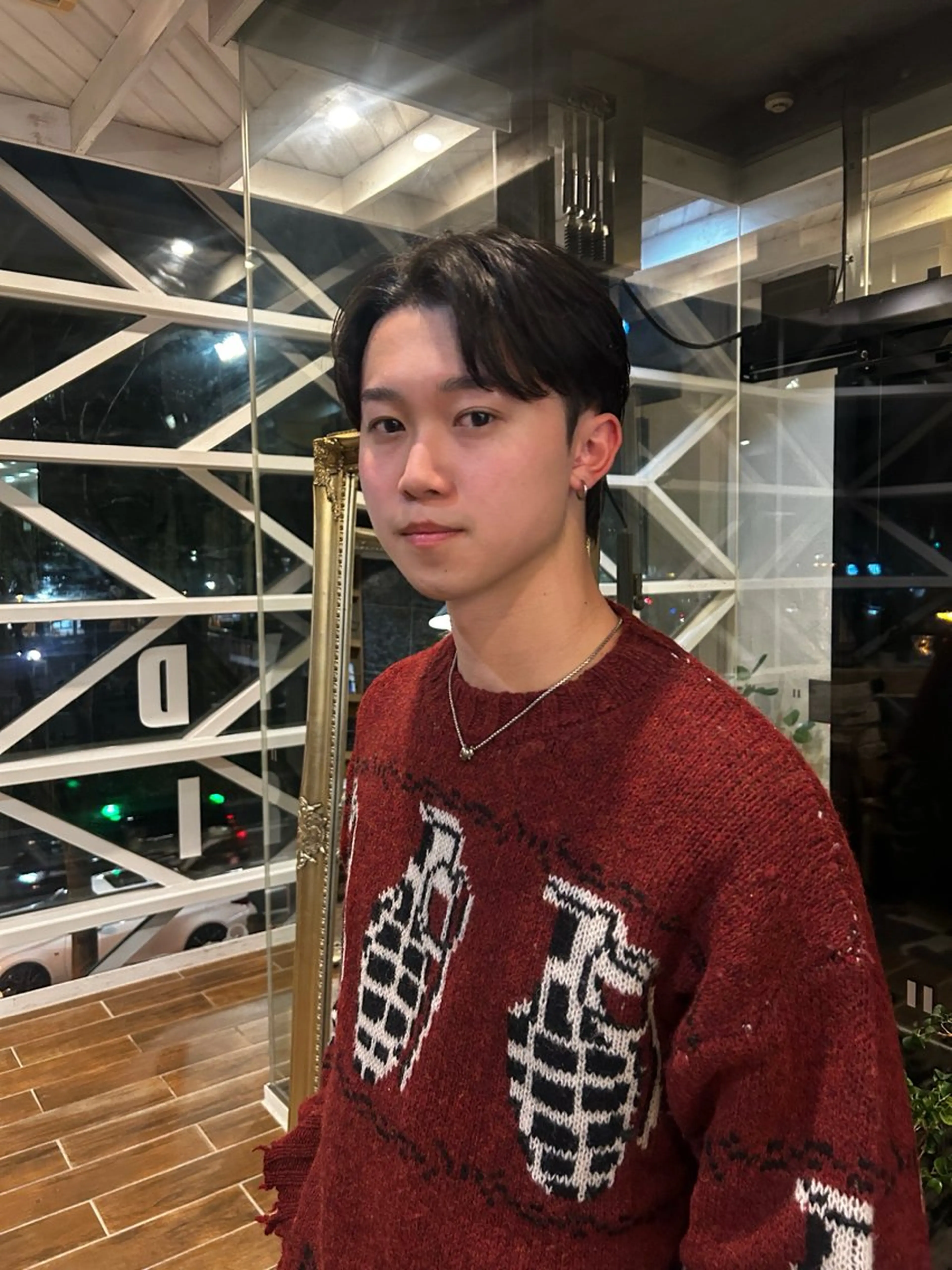 メンズ カット 西 優衣奈のヘアスタイル