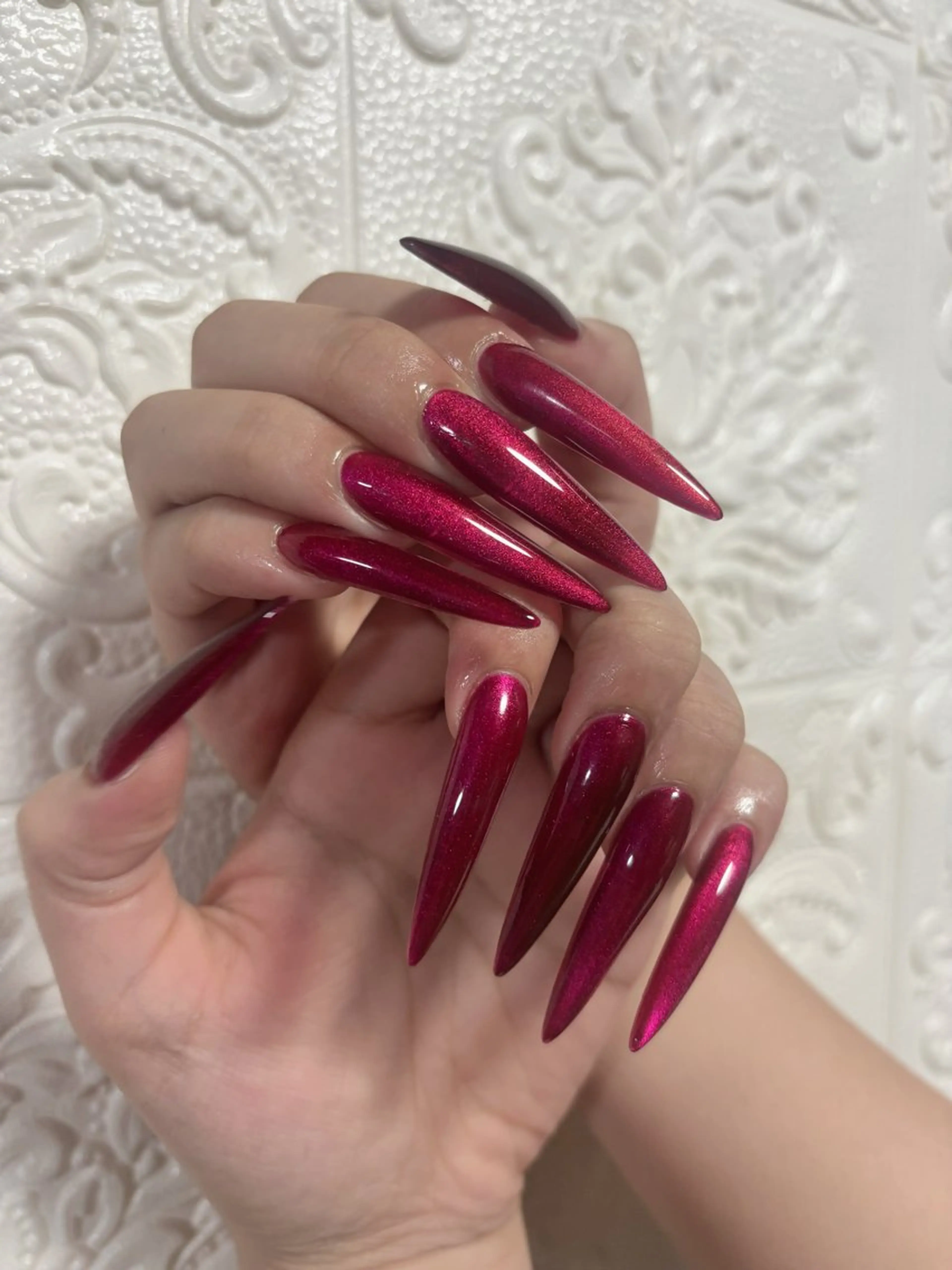 【ミニモ学割】💅🏻【春学生限定】自爪ワンカラー🩷長さだし(10本)の写真