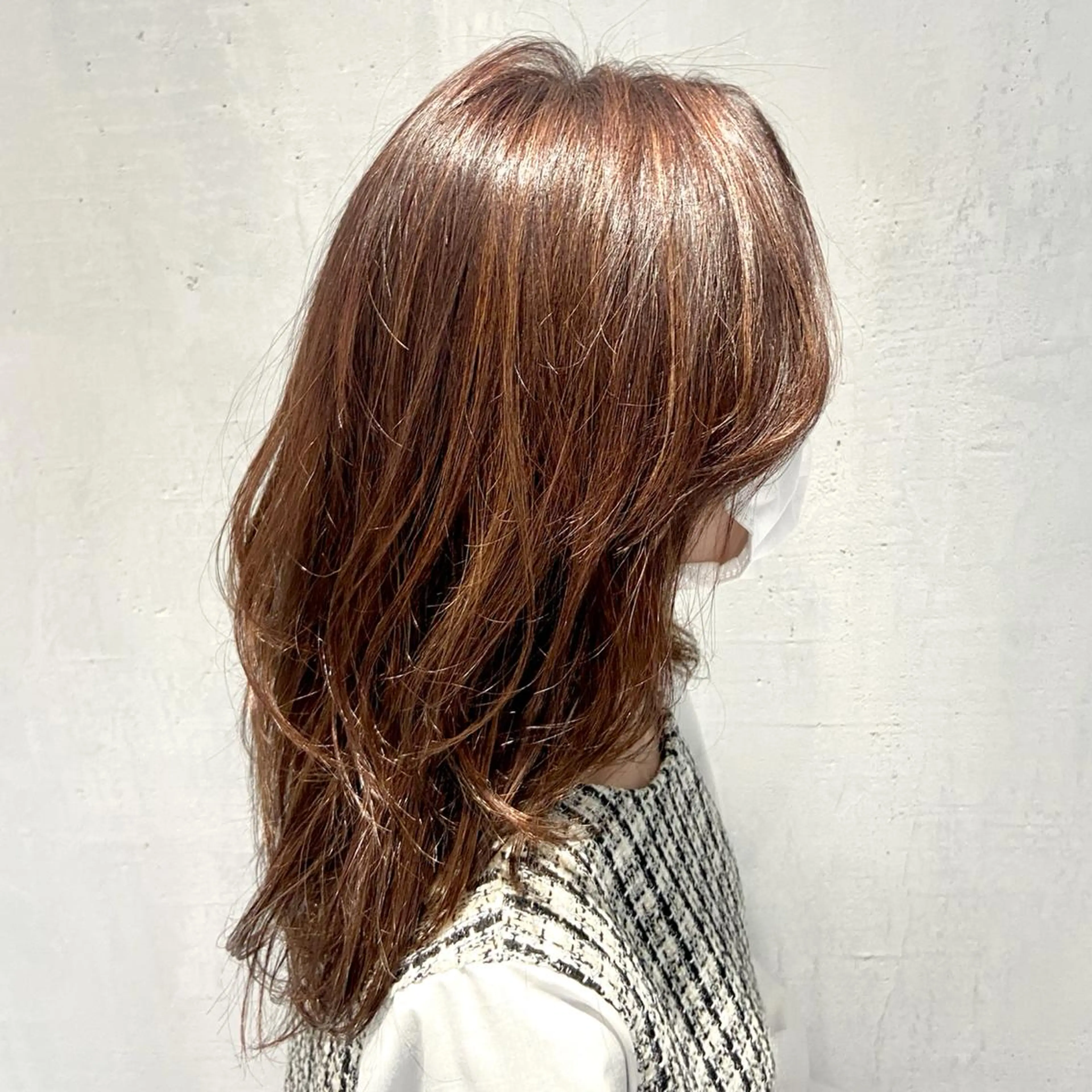 ロング カラー ハイライトカラー ハイライト ヘアカラー トリートメント matka白髪ぼかし 大人ヘア/KEIKOのヘアスタイル