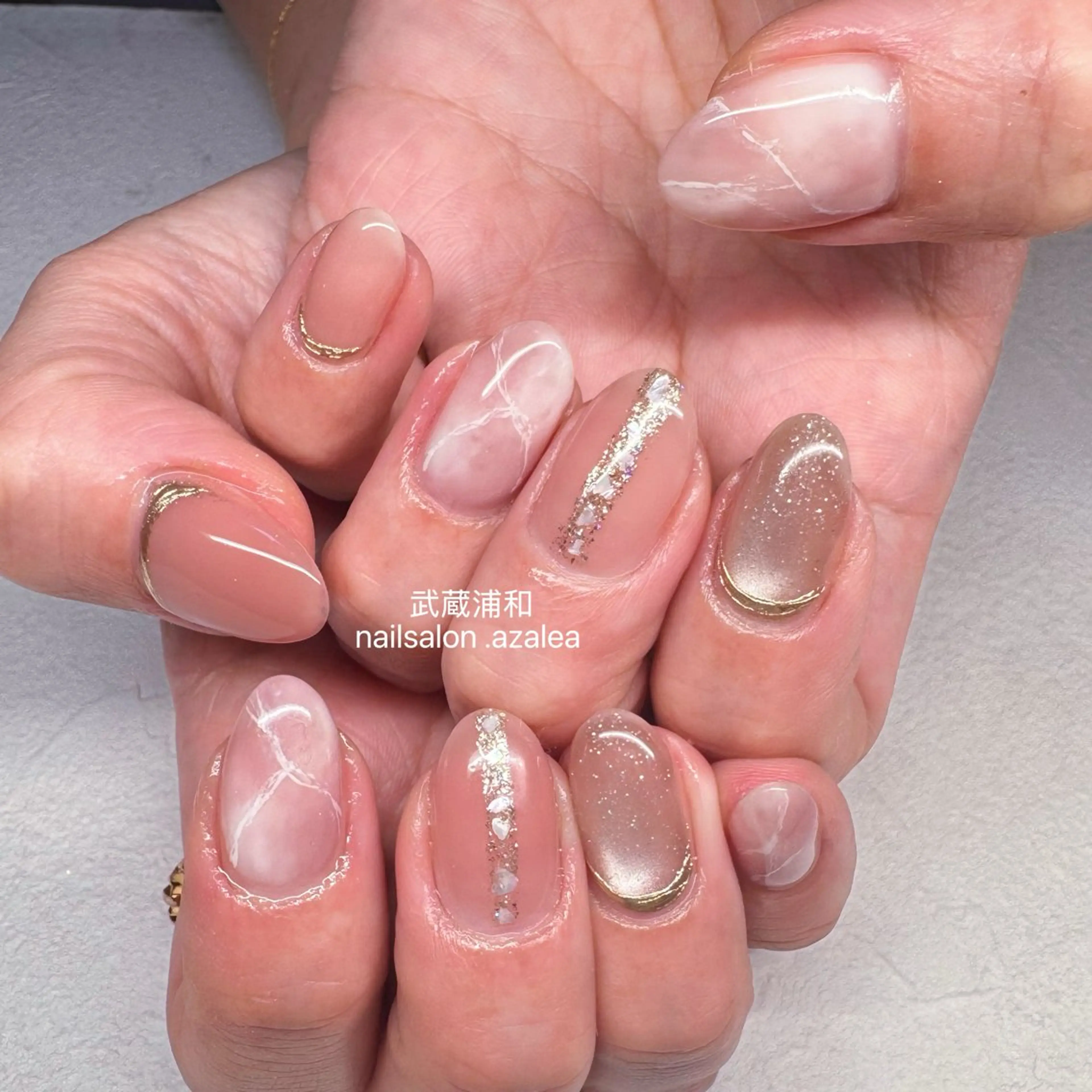 ネイル ハンドネイル R inのネイルデザイン