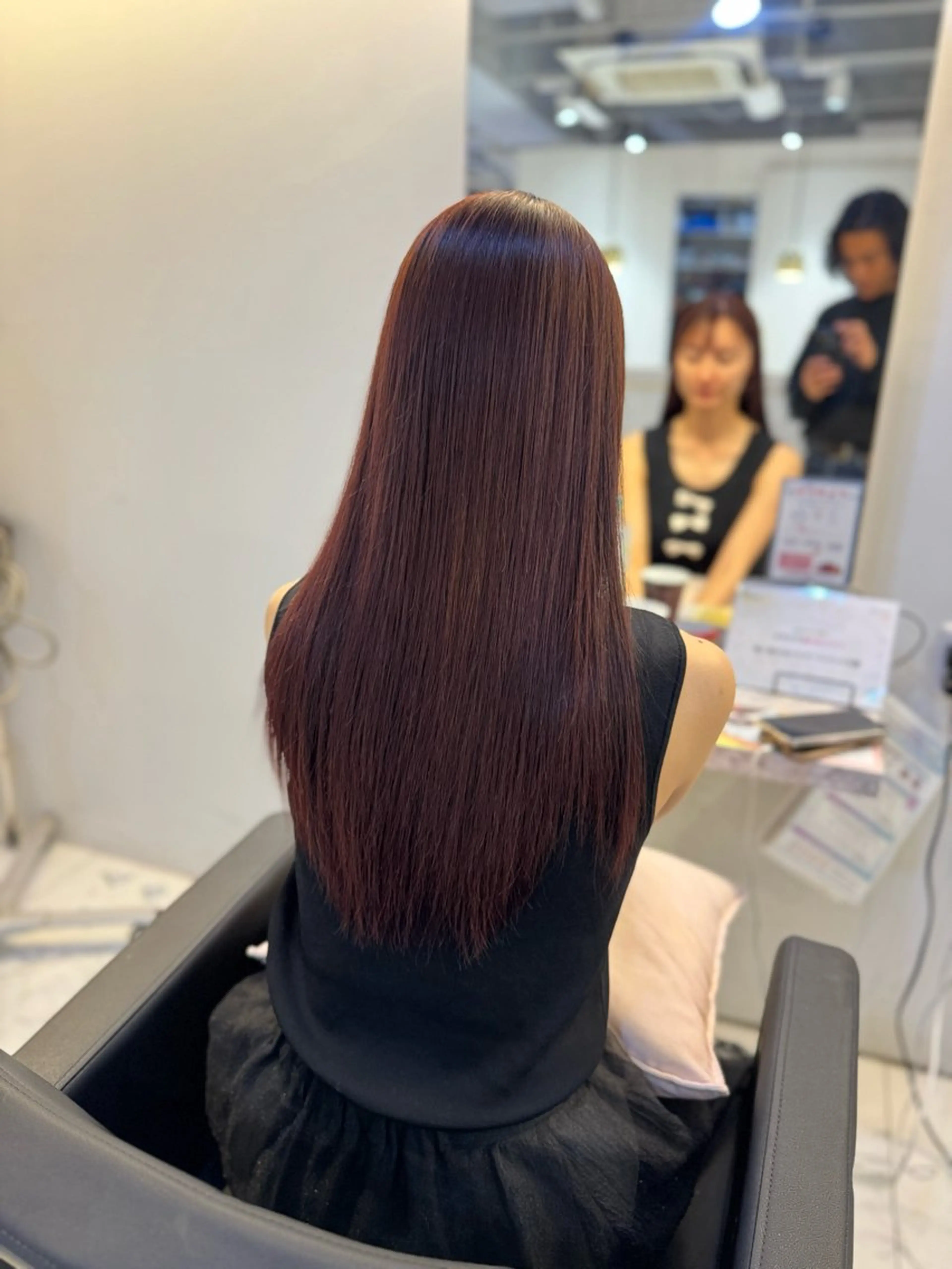 ロング 髪質改善 縮毛矯正 トリートメント トリートメント 髪質改善/縮毛矯正 心斎橋/池本有宏のヘアスタイル