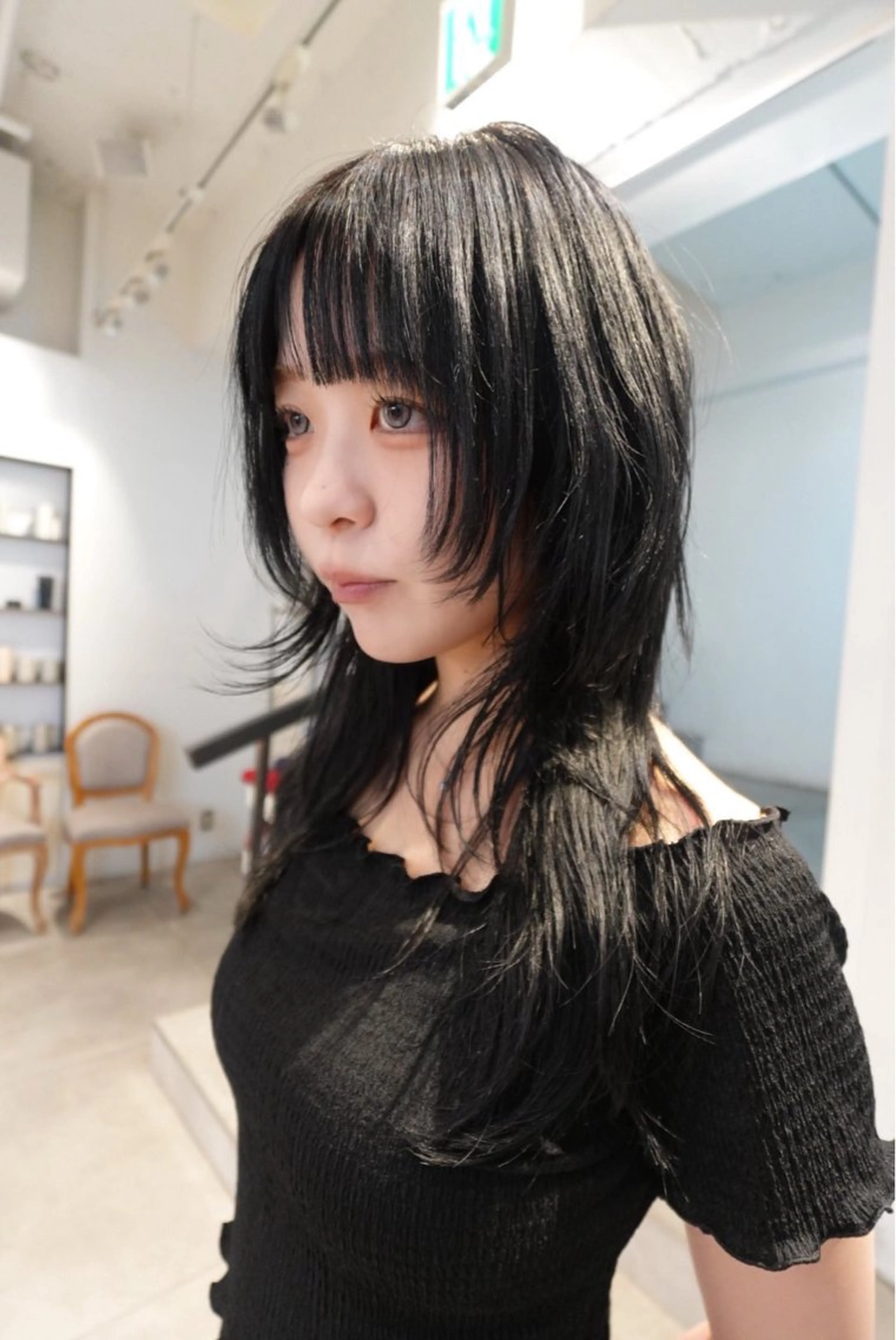 【大人気レイヤーカット】【90人限定🉐10パーセントOFF】【U25】ハッシュカット/顔周りレイヤー/全体レイヤーの写真