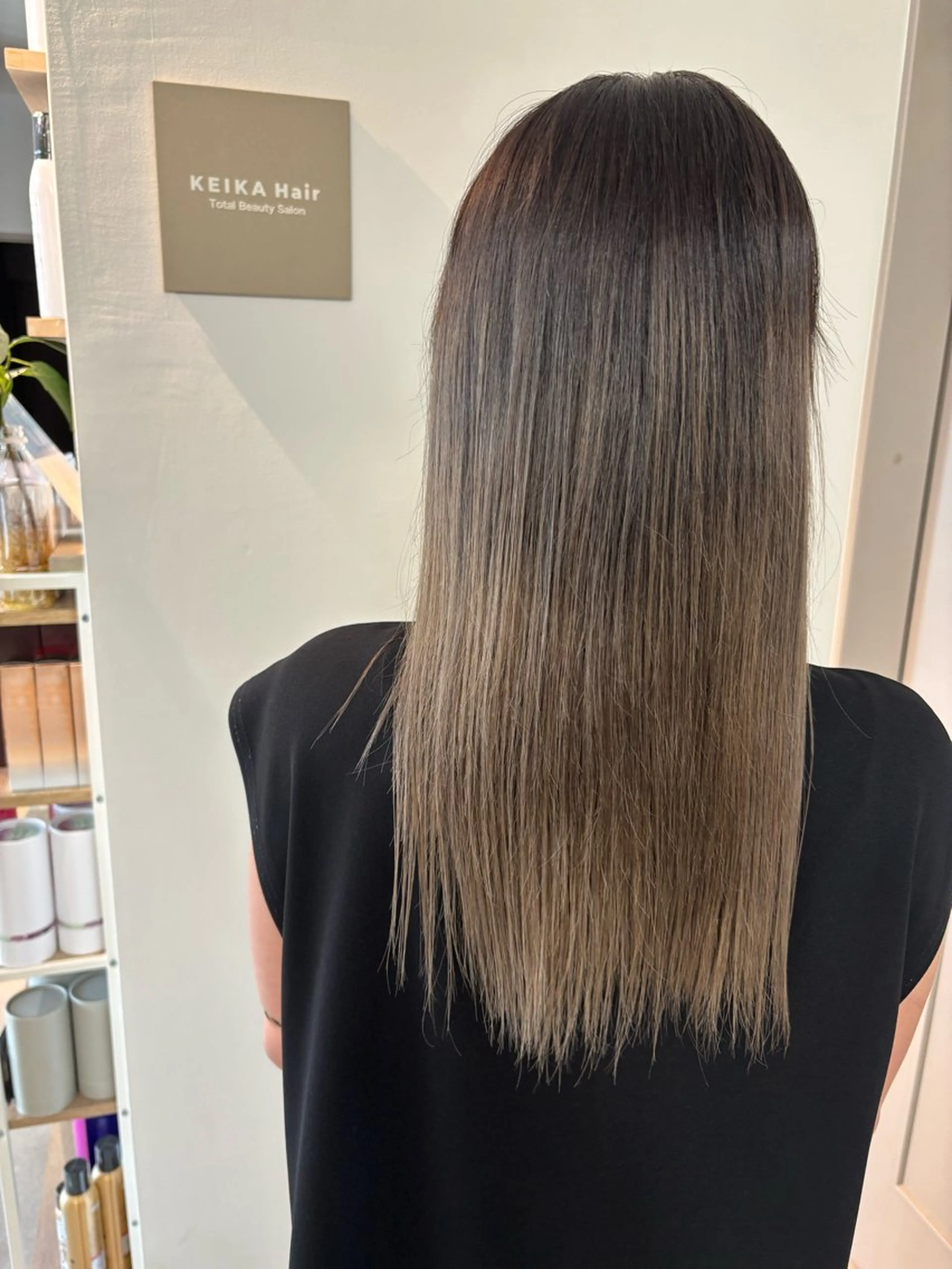 ロング レイヤーカット ヘアカラー 🕯️伊勢崎⚖️/ MARINA🕯️のマツエク・マツパデザイン