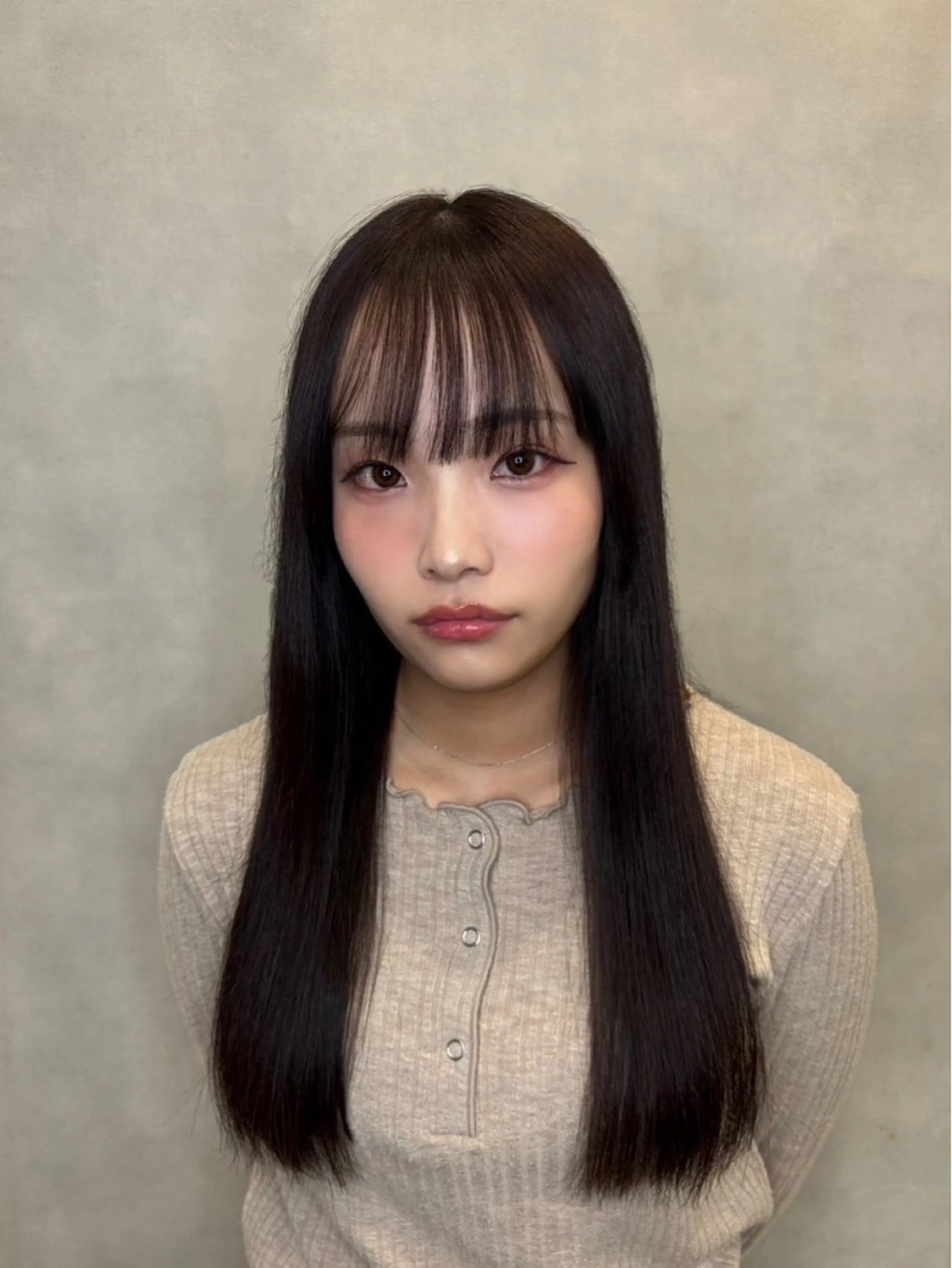 ロング 中津/トレンドカラー /美馬本紅亜のヘアスタイル