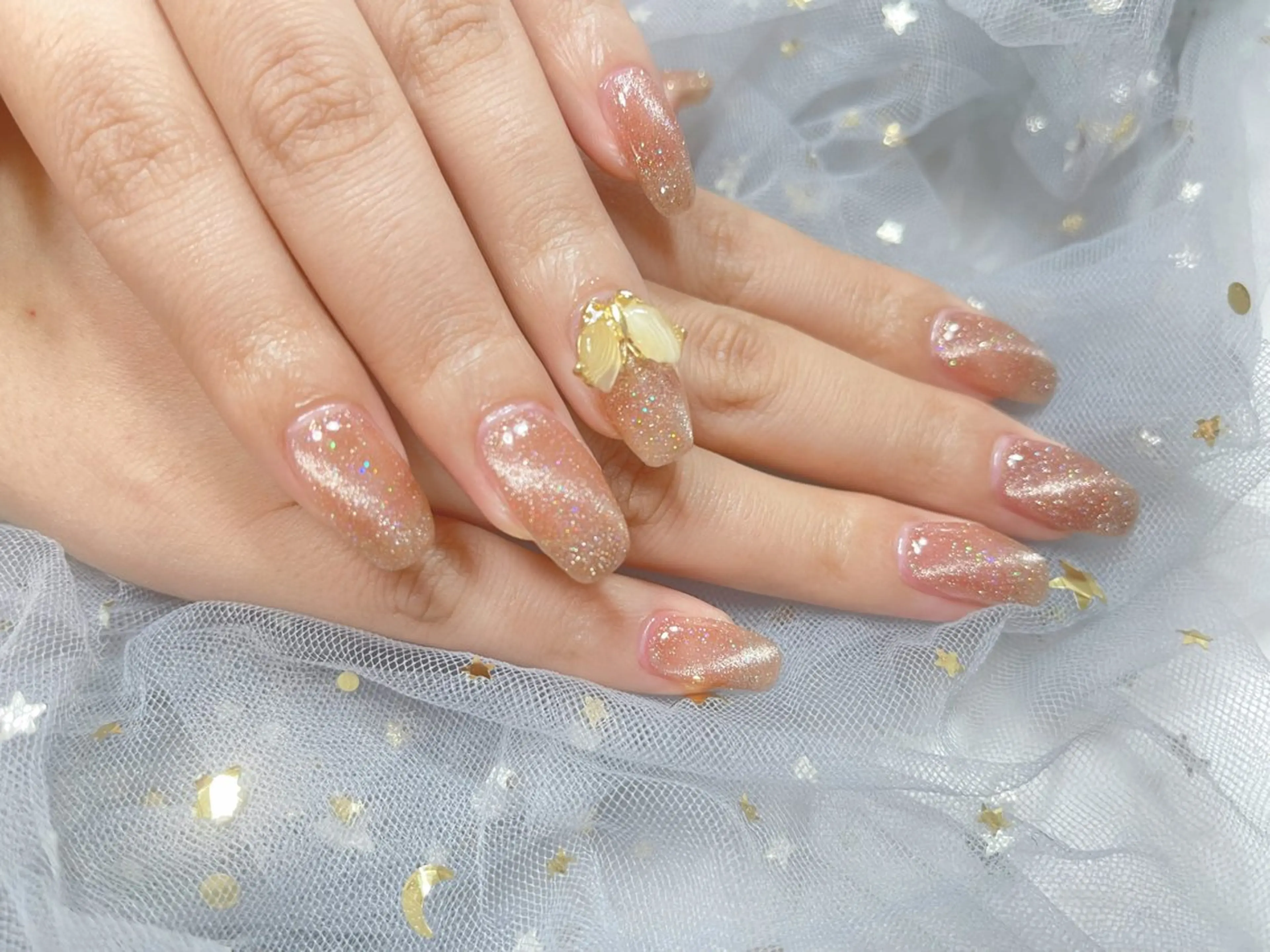 ネイル ハンドネイル 🎀ネイルサロン エクラYUI🎀のネイルデザイン