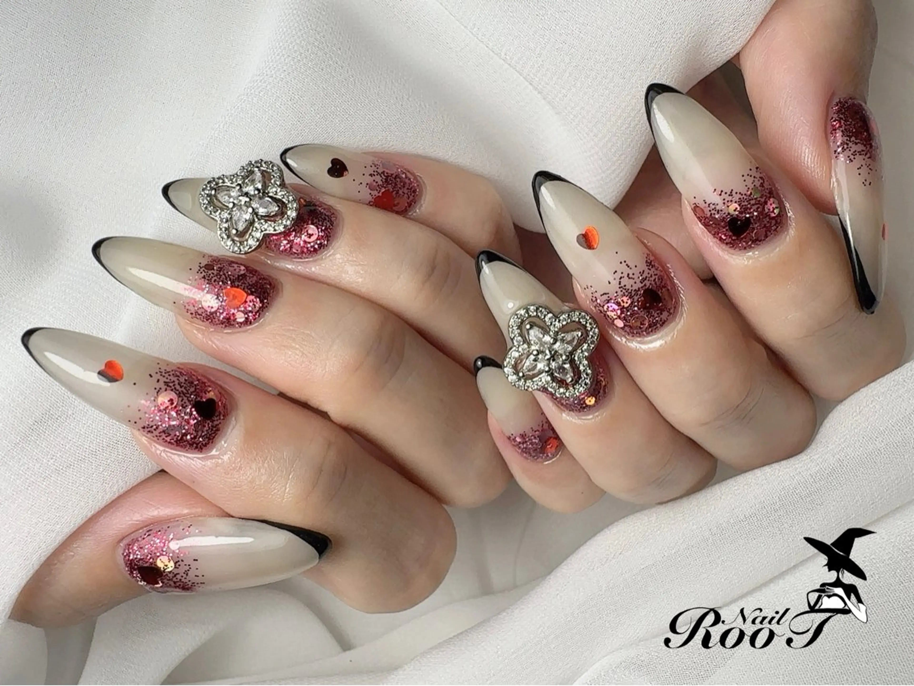 ネイル フレンチネイル ハンドネイル RooT Nailのネイルデザイン