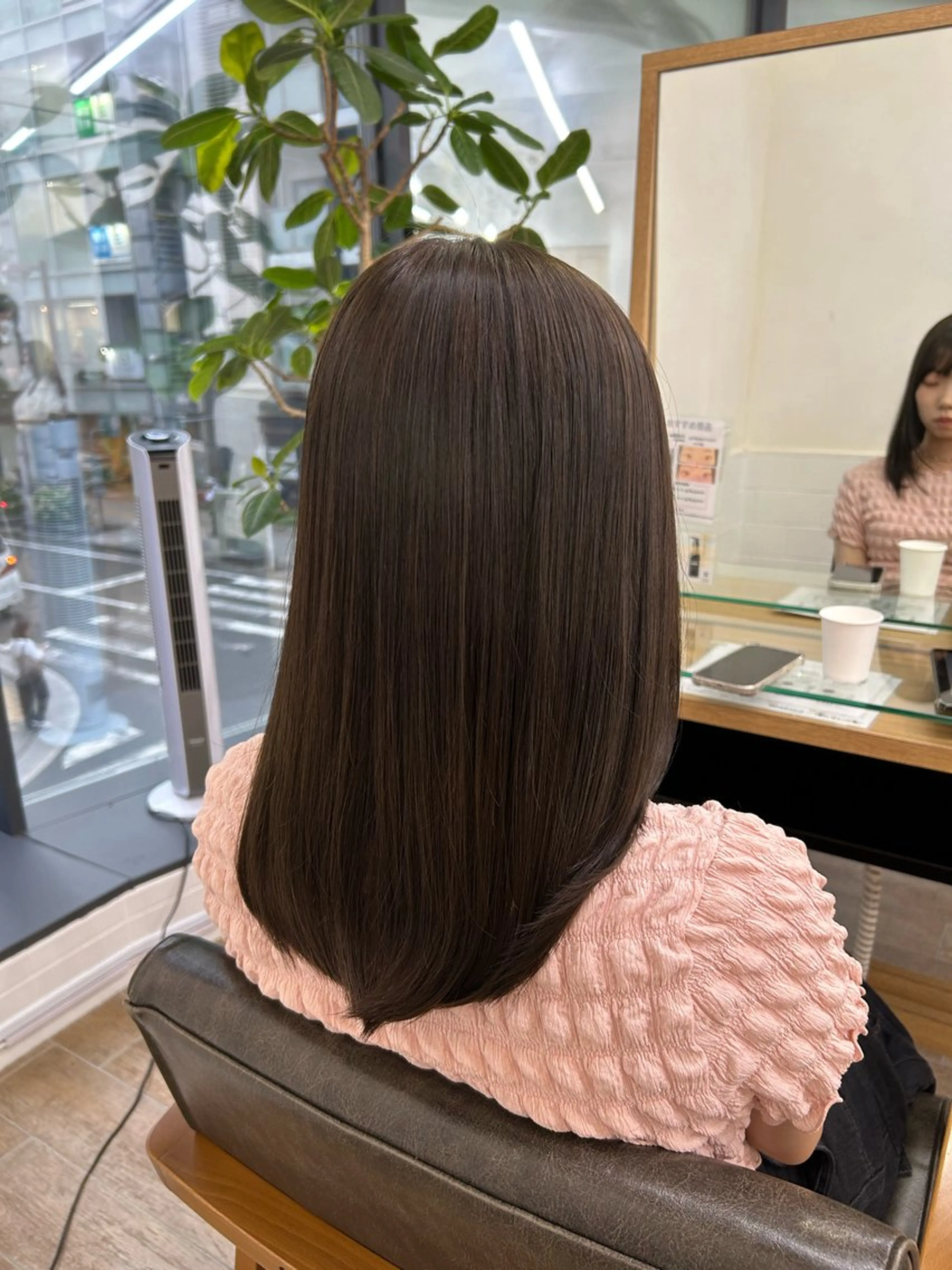 セミロング カラー モデル募集中 🌷nanaha🌷のヘアスタイル