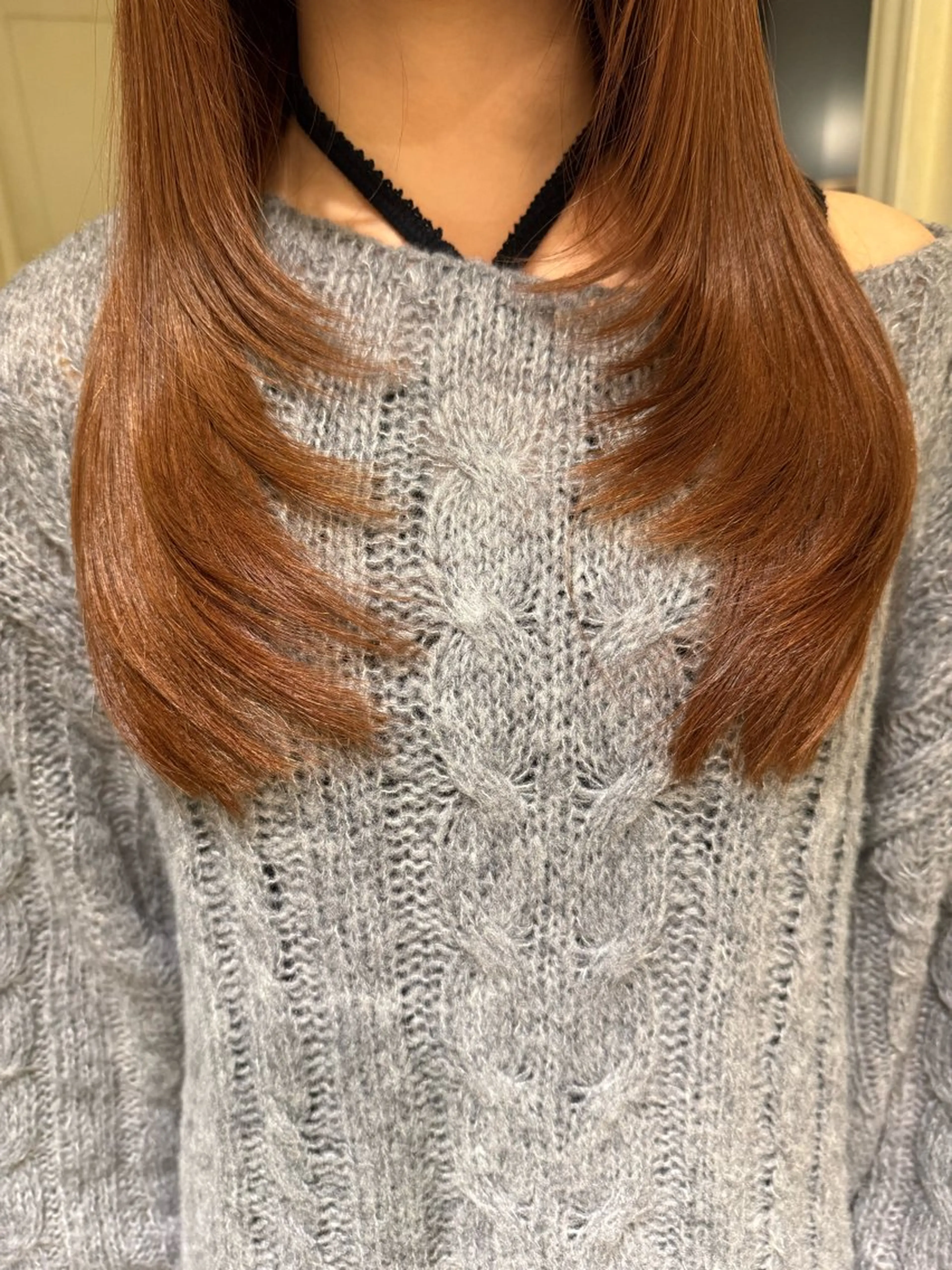 ロング 顔まわりレイヤー 顔周りカット レイヤーカット BAROQUE ❤️FUKA❤️のヘアスタイル