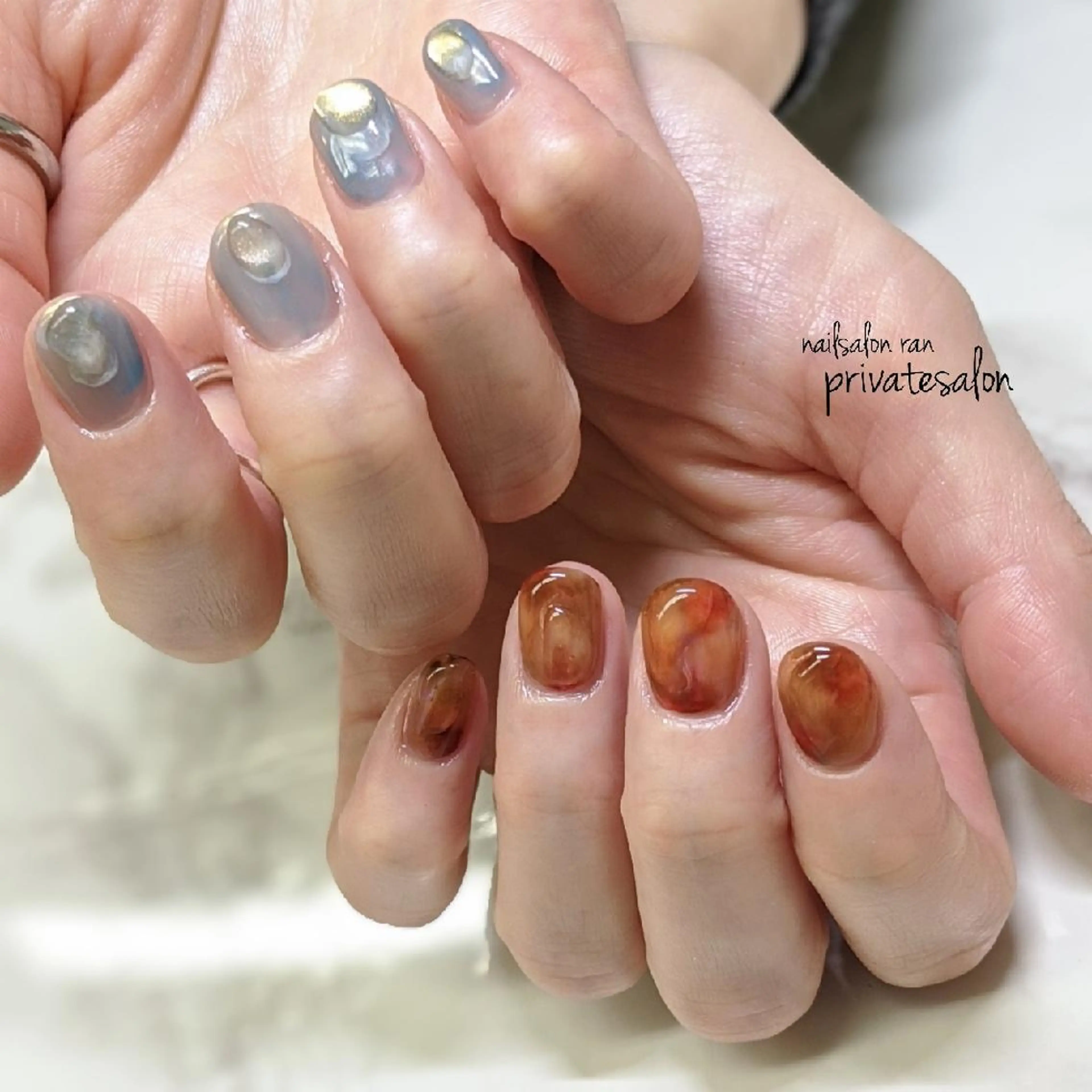 ネイル 持ち込み nailsalon ranのネイルデザイン