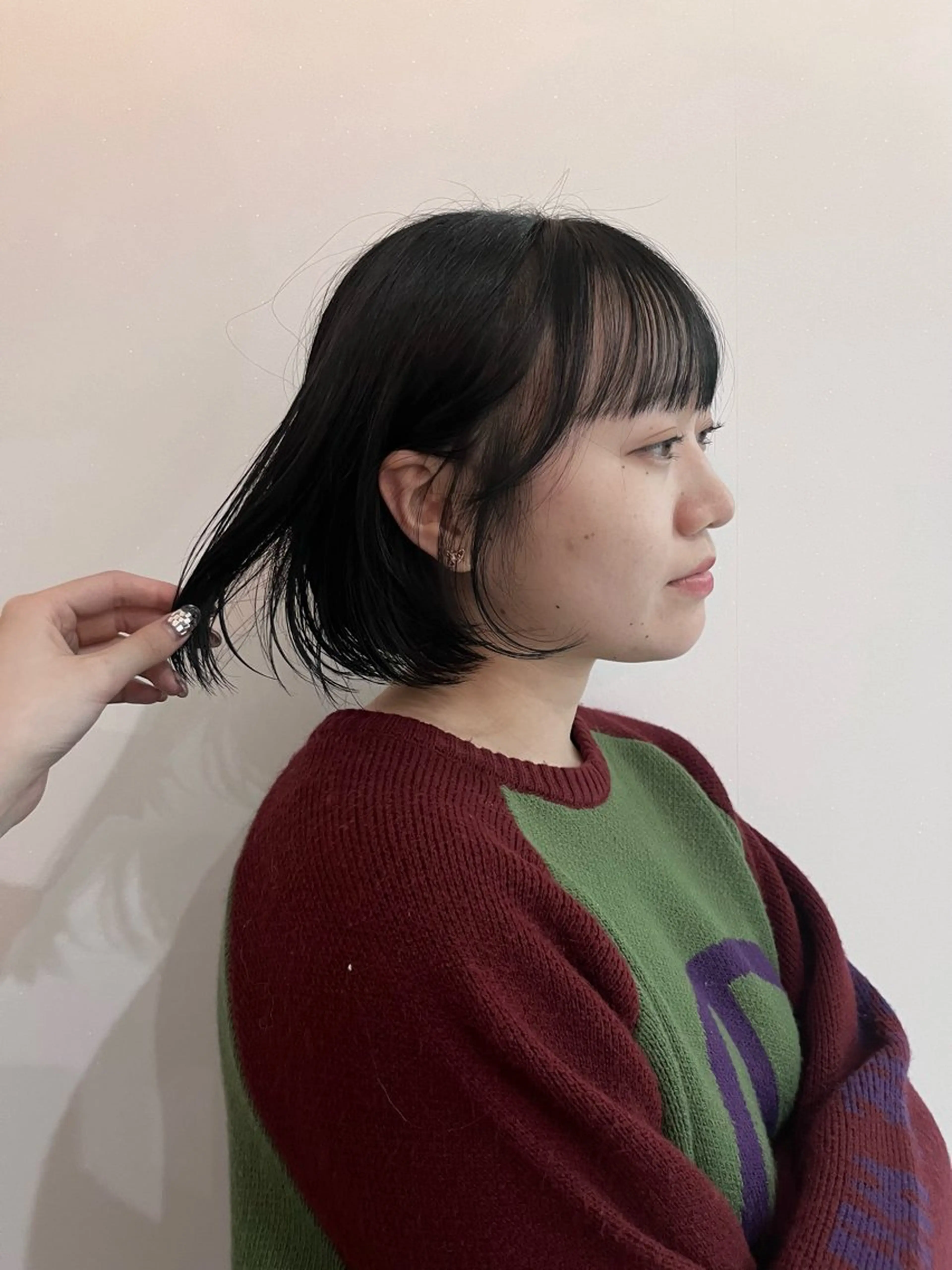 ショート カラー ヘアカラー marin /カットモデルのヘアスタイル