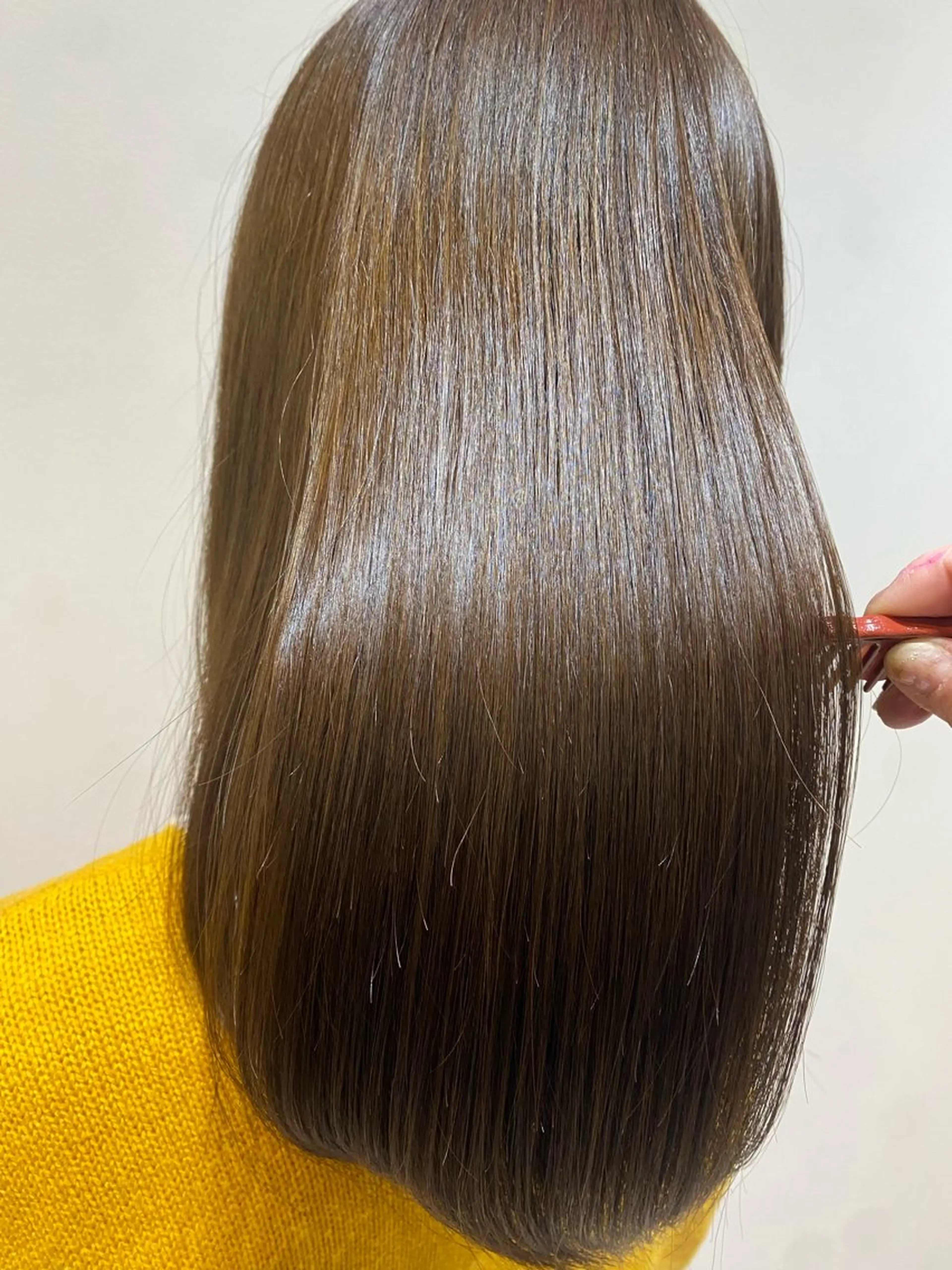 ロング カラー カット ヘアカラー トリートメント ヘッドスパ ♡オシャ髪♡AI ✂️newi町田のヘアスタイル