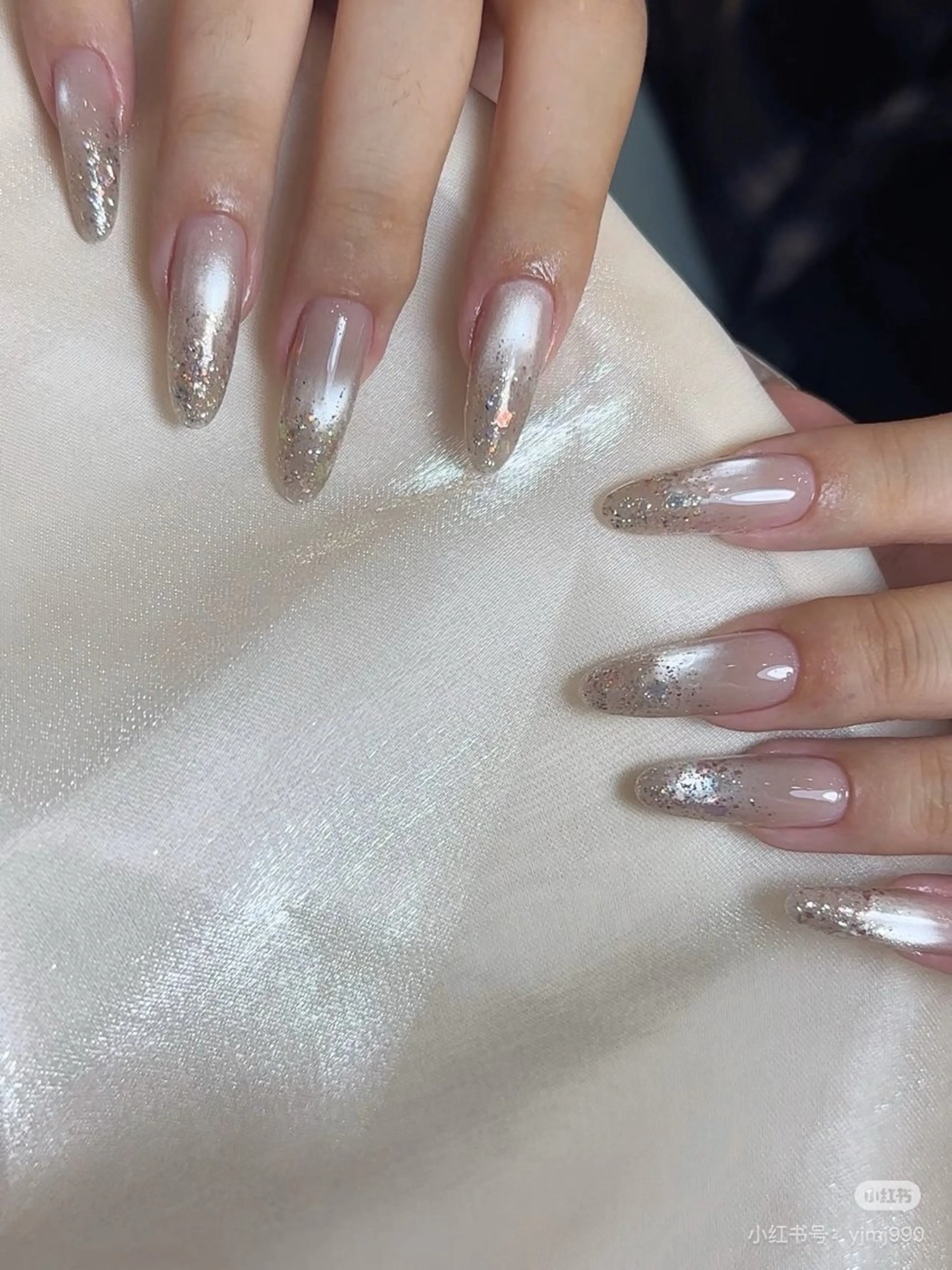 🎀チップスカルプマグネット🧲➕ラメグラデーション✨の写真