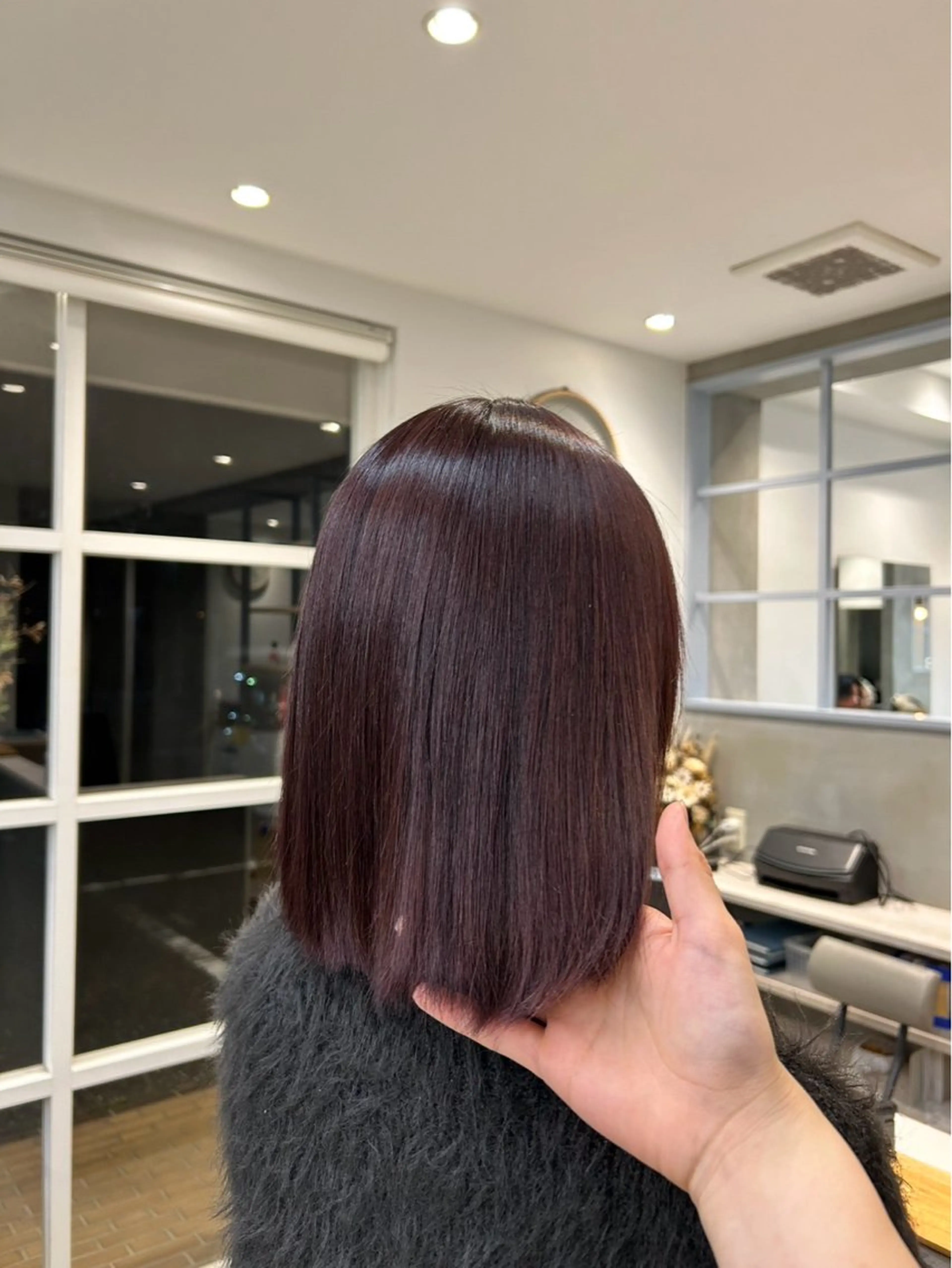 ✨透明感カラー+髪質改善トリートメント✨の写真