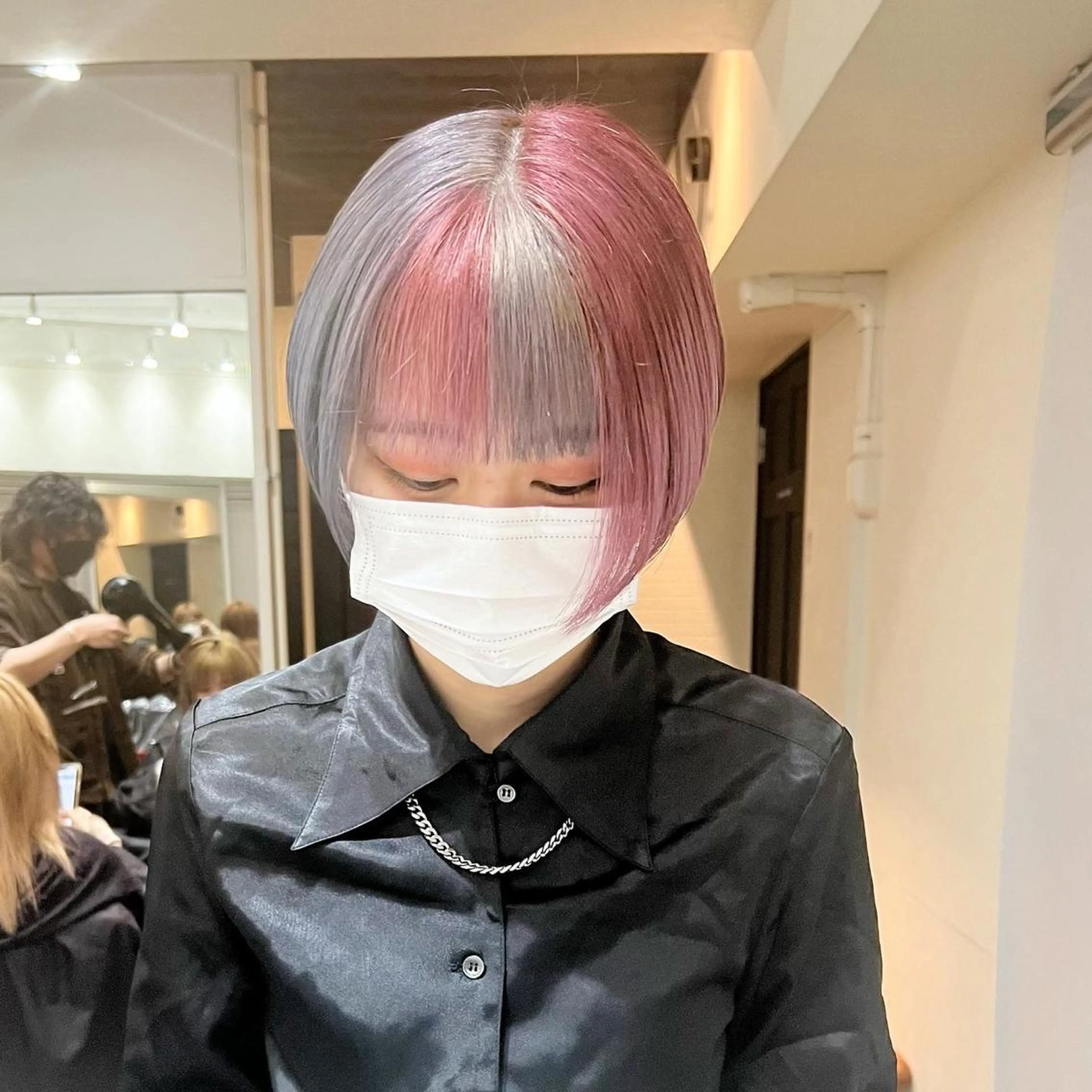 ショート ヘアカラー ☺︎ RIHOのヘアスタイル