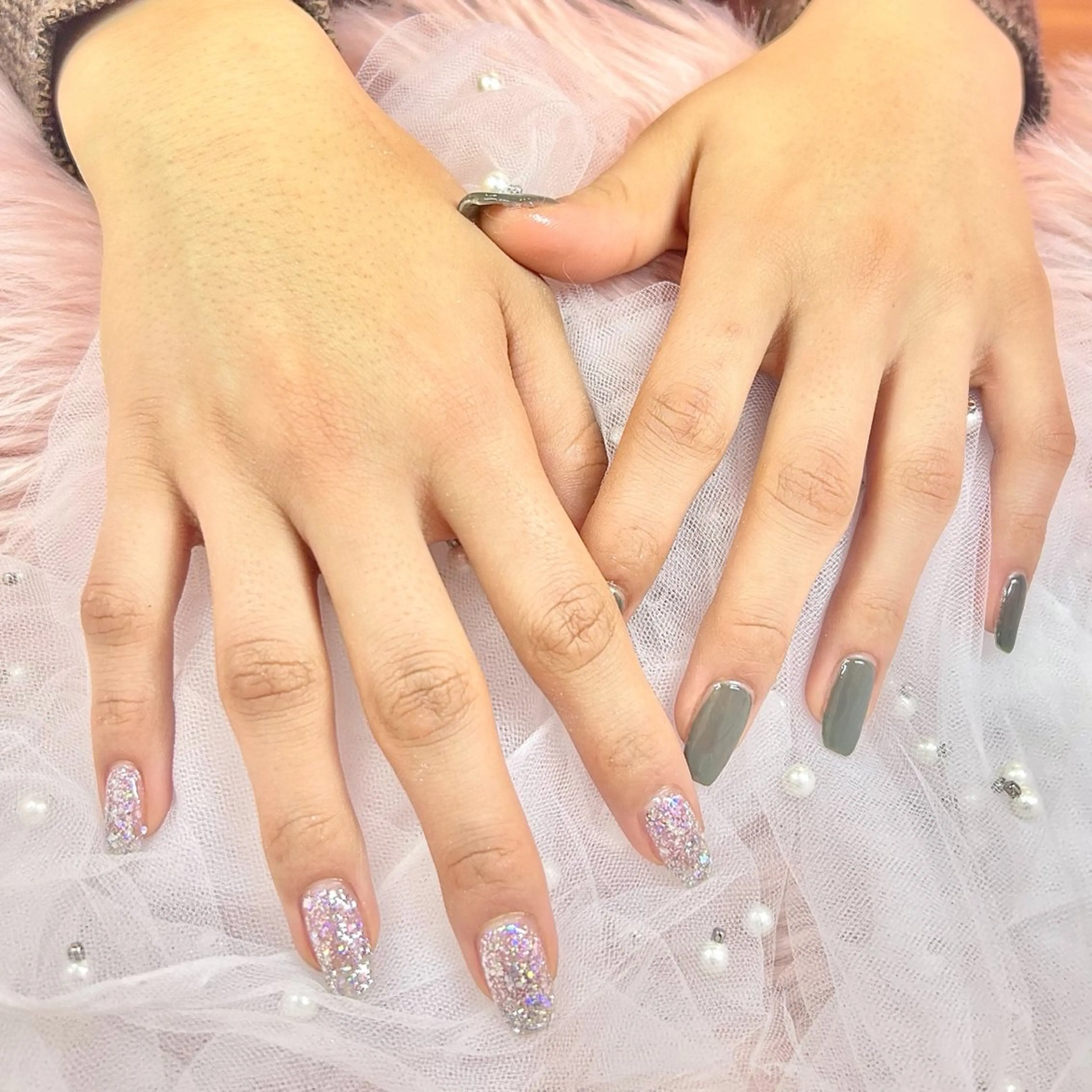 ネイル ハンドネイル PINKY♡ YUIのネイルデザイン