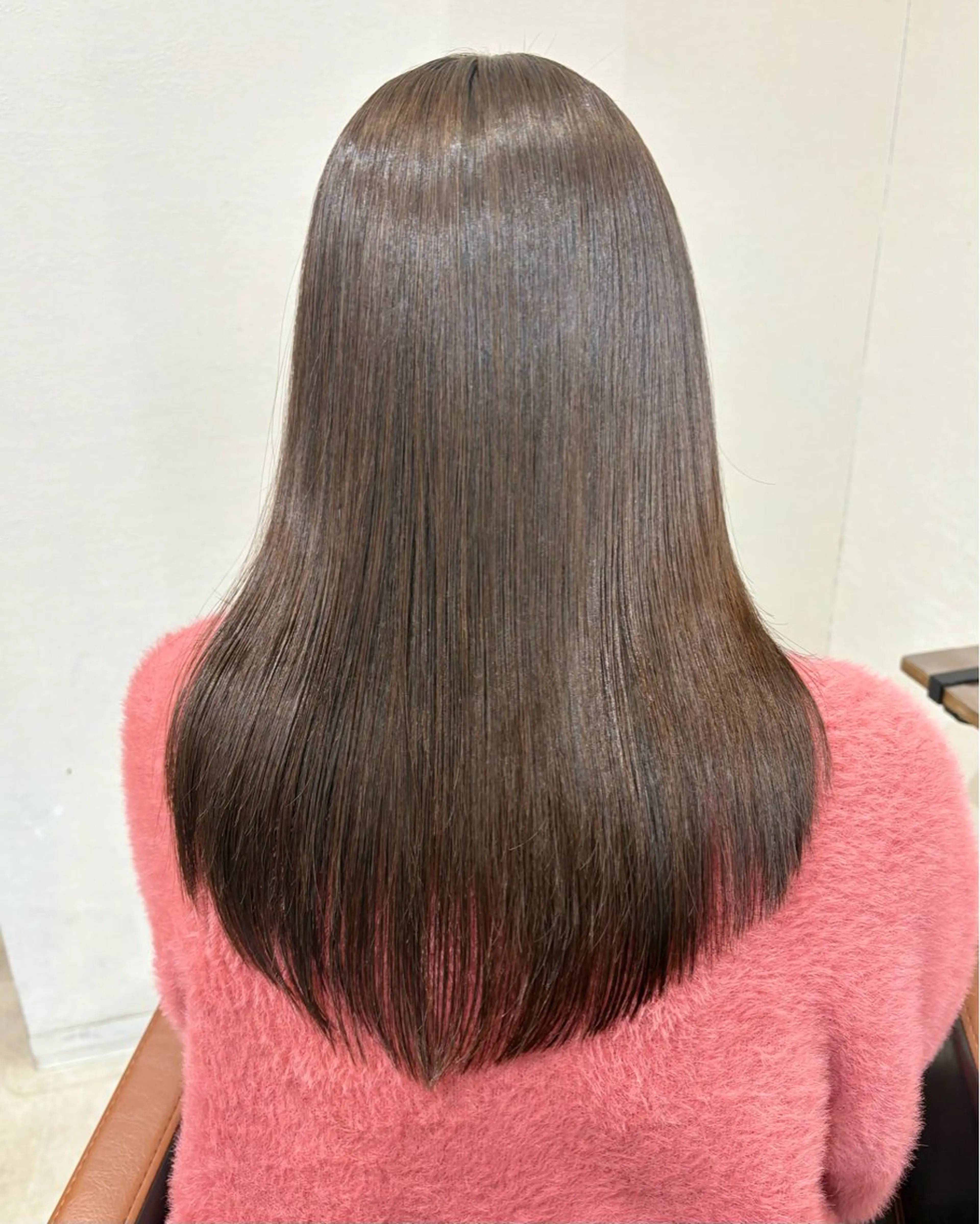 『朝の準備が早くなる髪質改善』【高濃度マイクロバブル使用】縮毛矯正＋カット+トリートメント+long(550​〜​2200)の写真