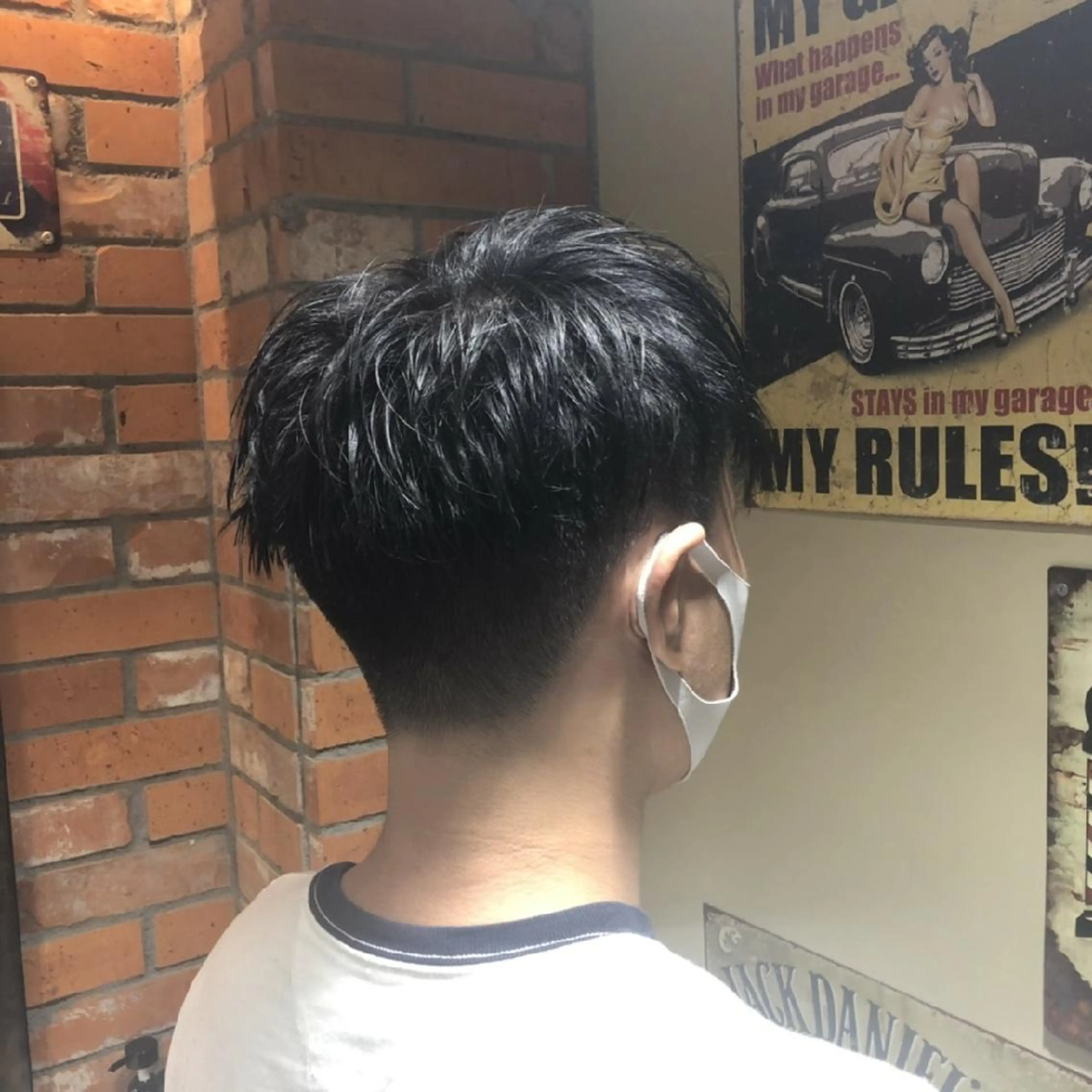 メンズ マッシュ 餘野 翔舞のヘアスタイル