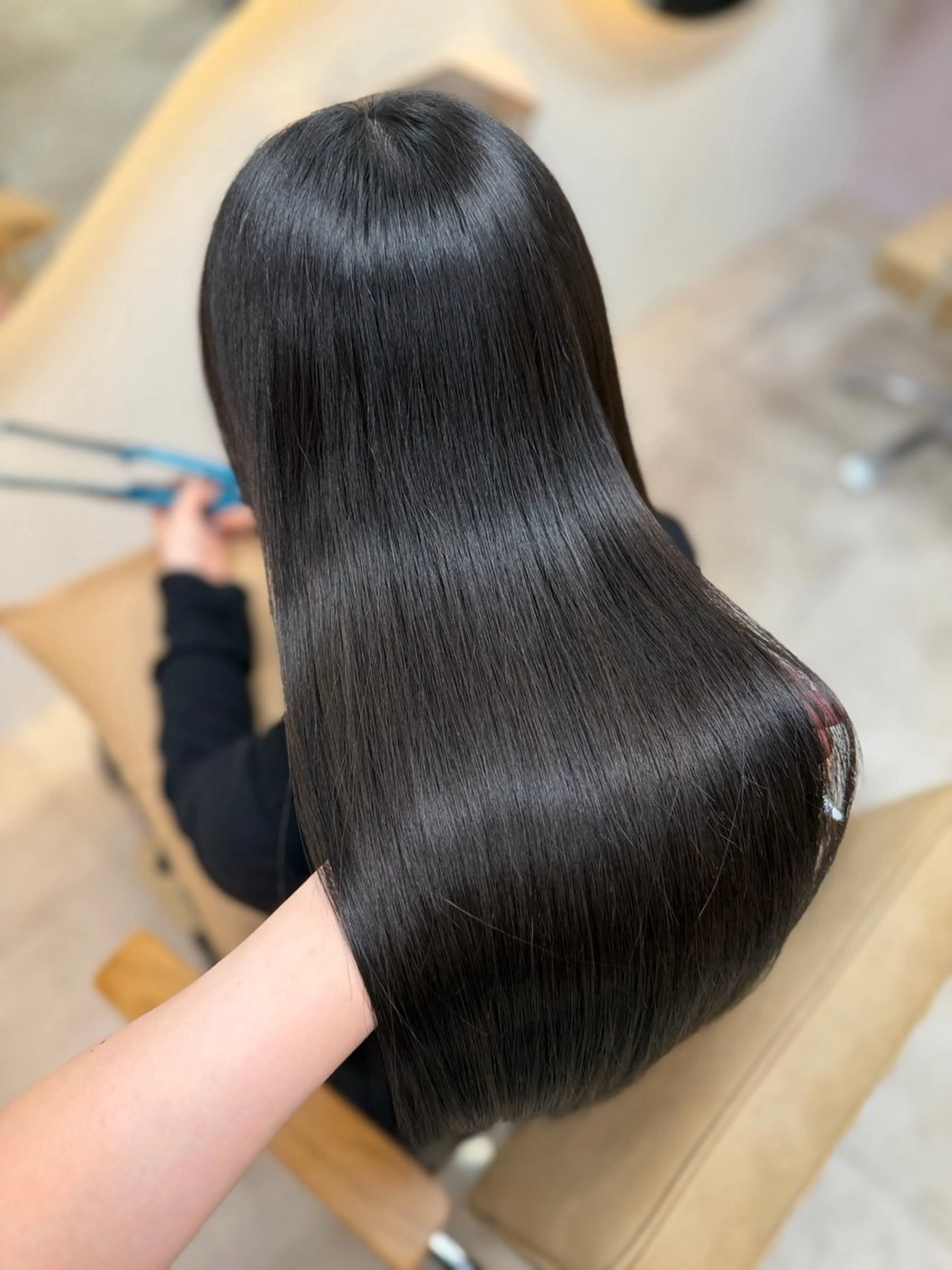 ロング トリートメント 栁原 舞琴のヘアスタイル