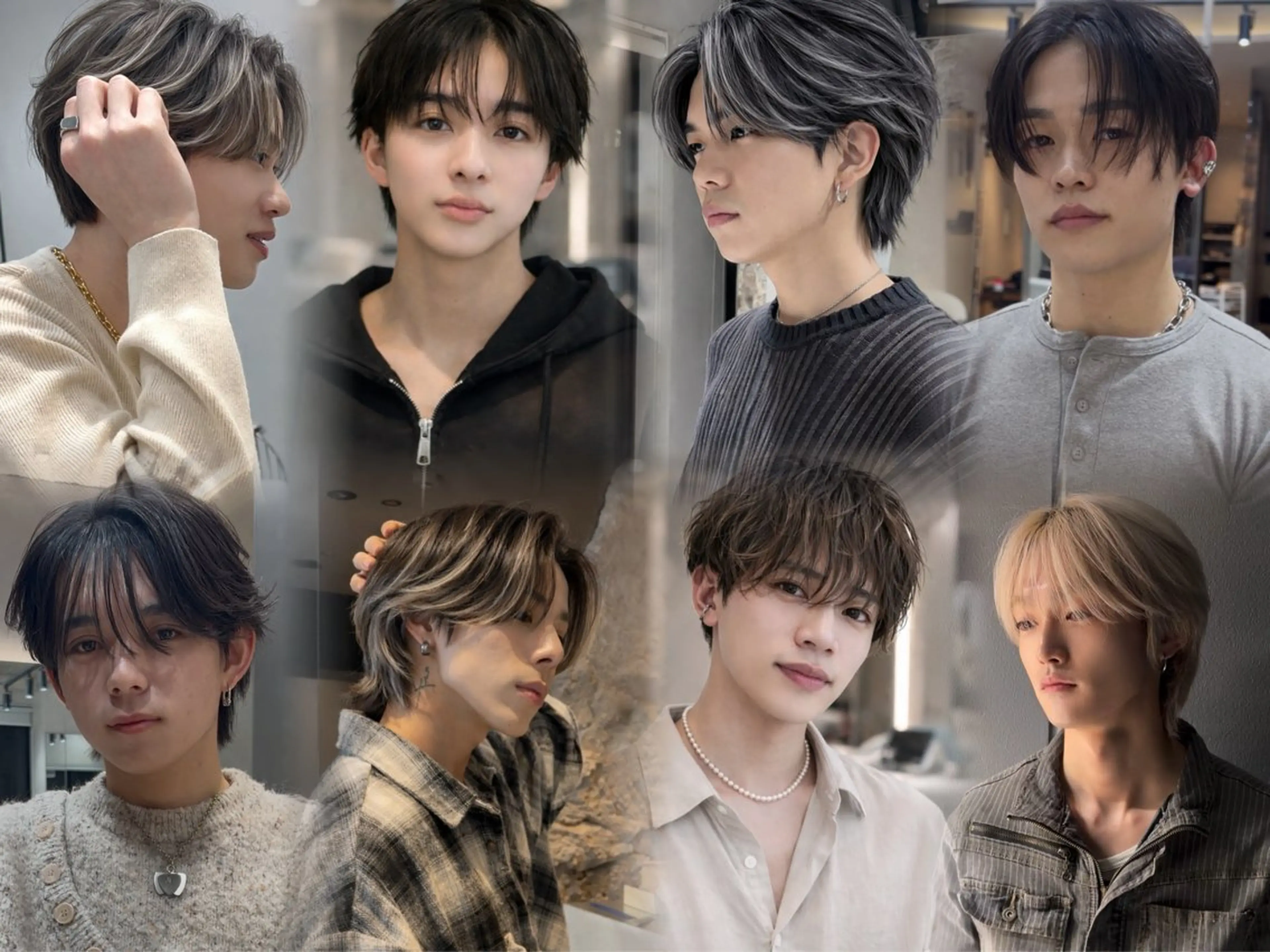 ショート ヘアカラー ヒナ/アイドル再現 ヘア/メンズヘア🦋のヘアスタイル