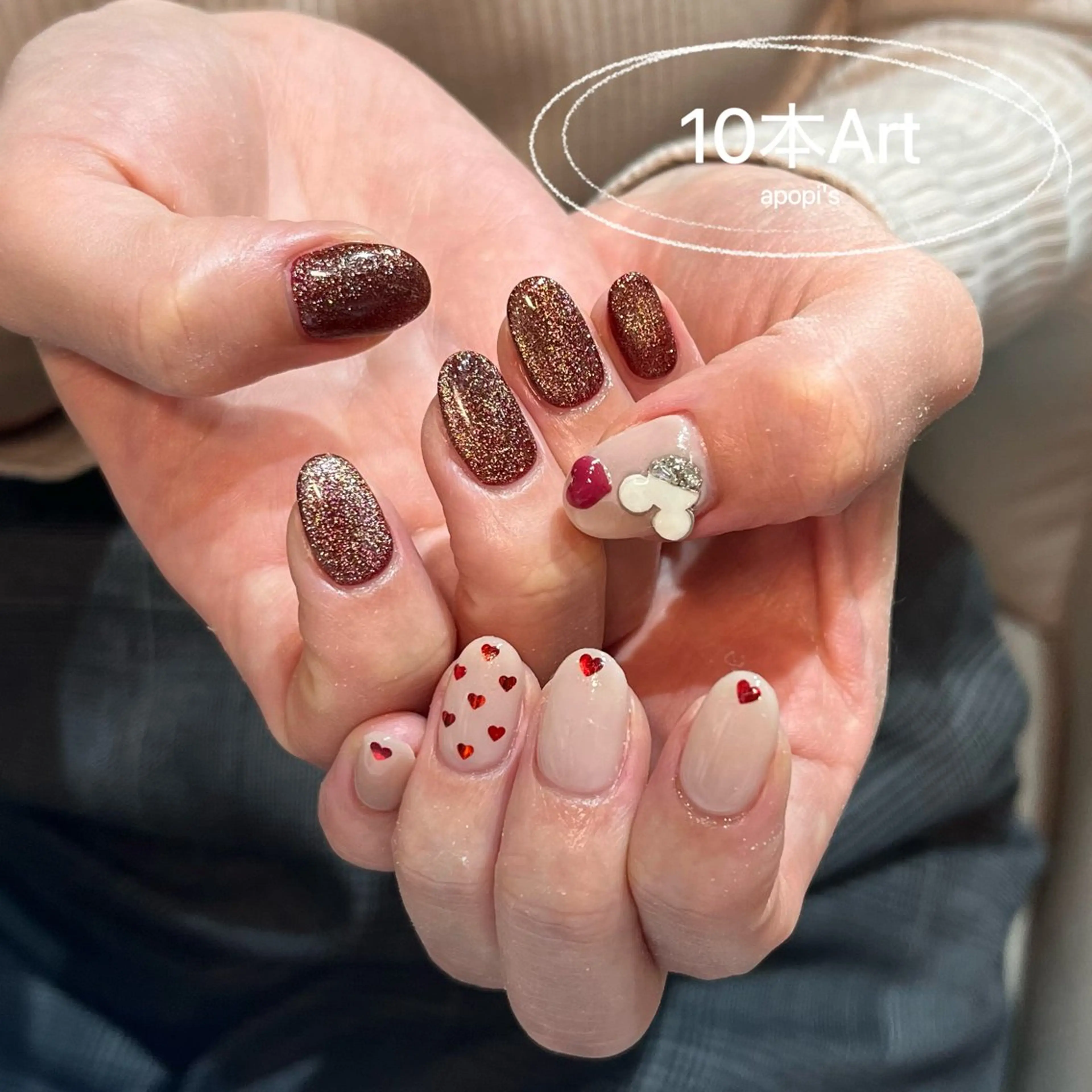 ネイル ハンドネイル apopis＊ close23:00のネイルデザイン