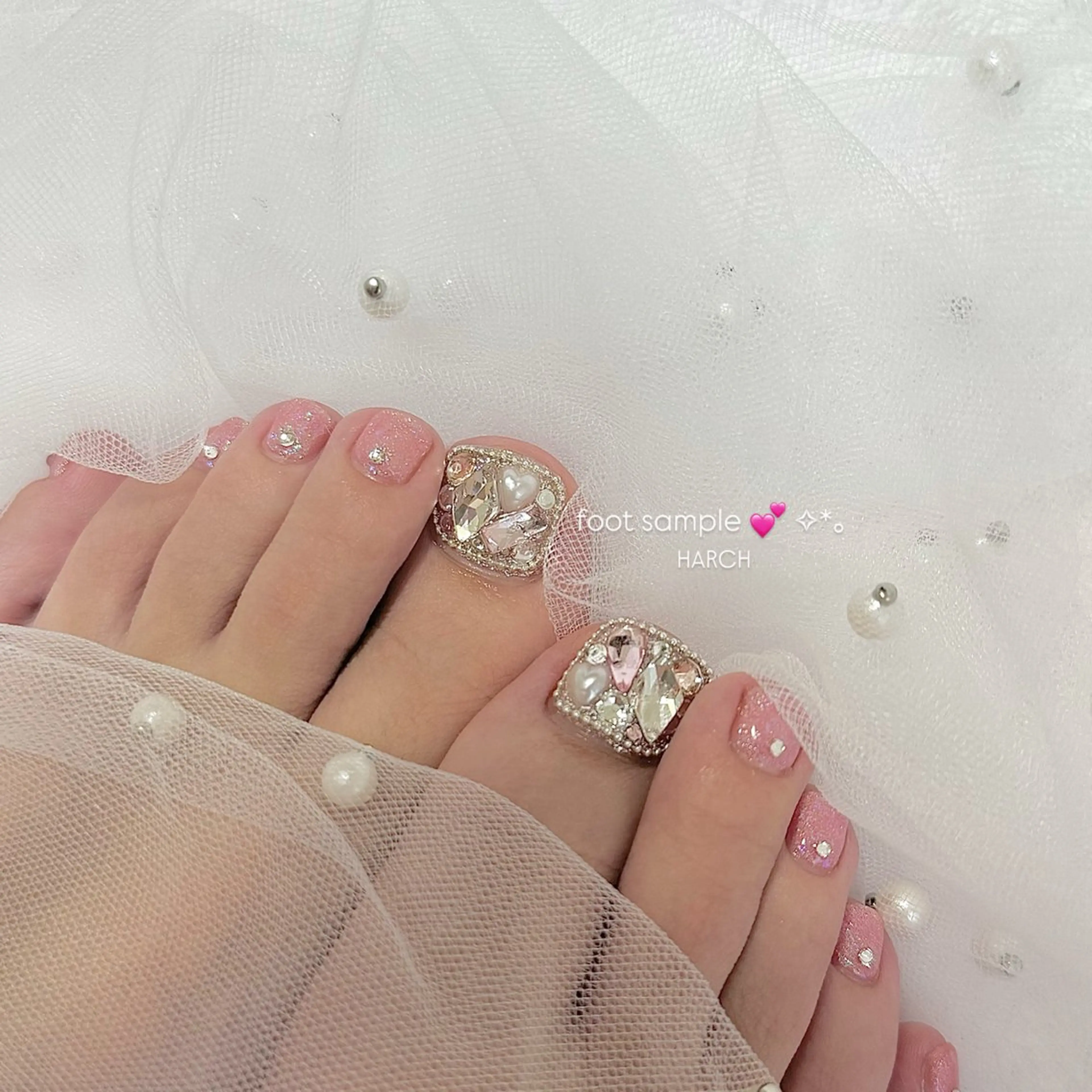 ネイル フットネイル H nailのネイルデザイン