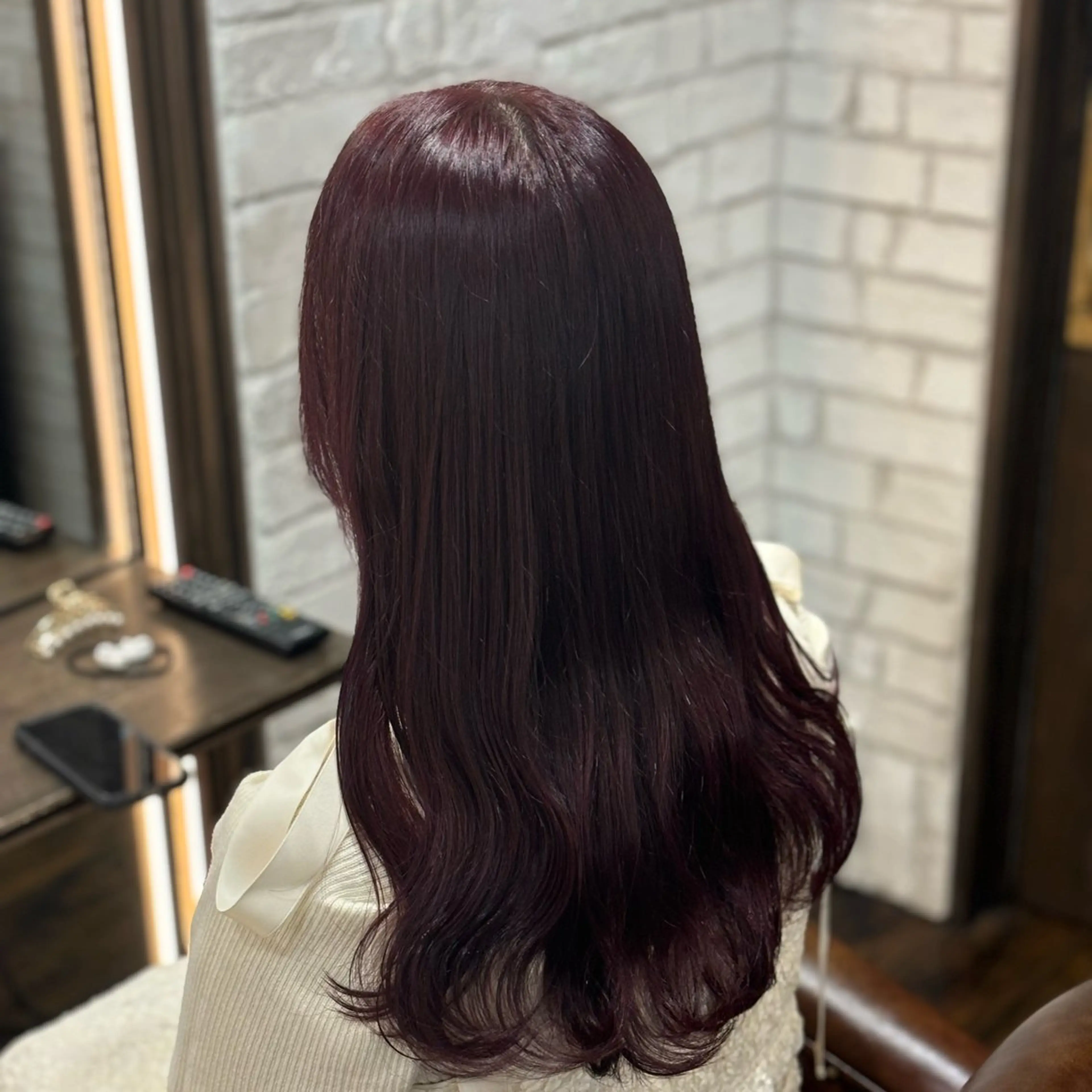 レディース限定 カットカラーの写真