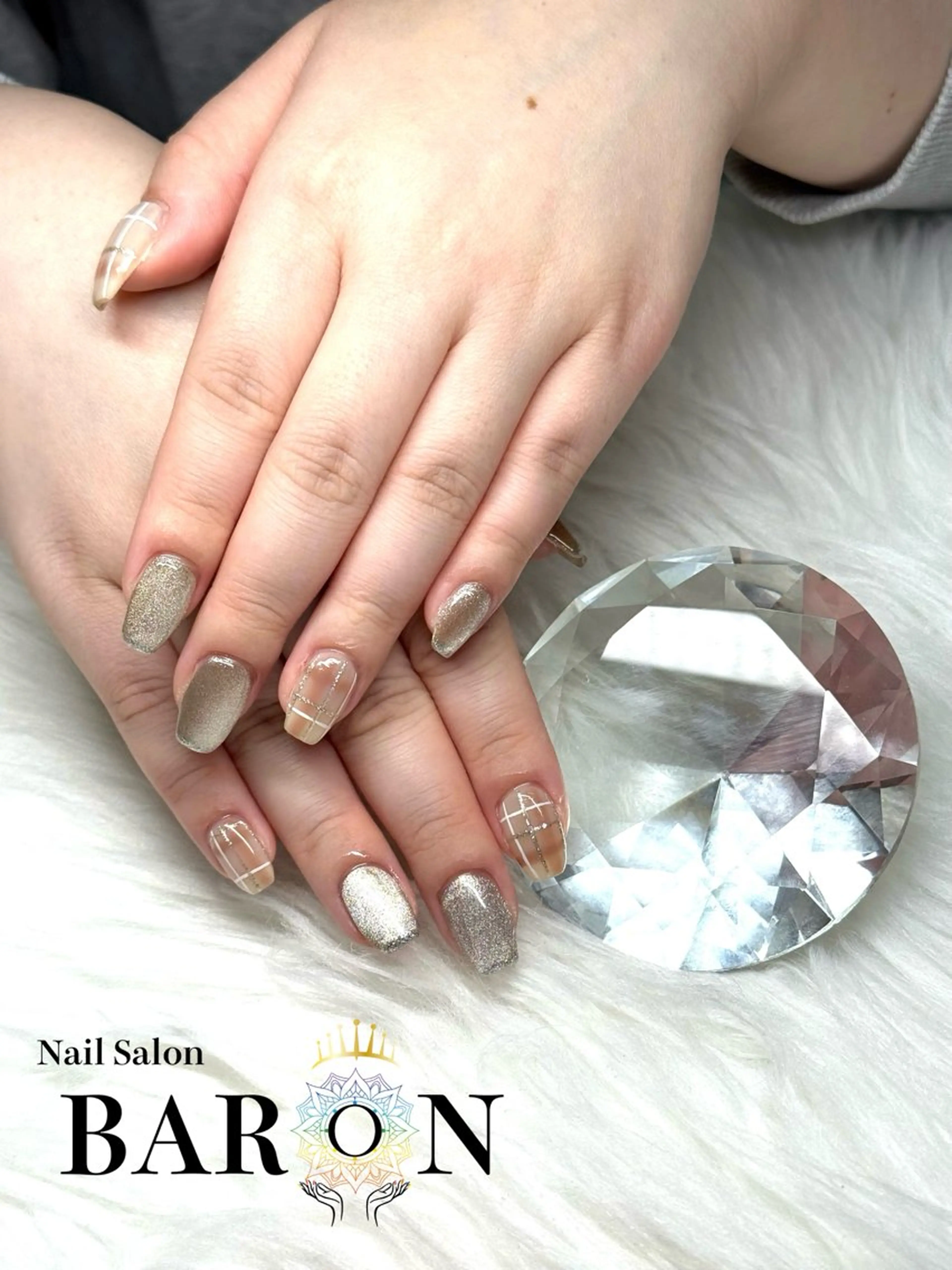 ネイル ハンドネイル BARON本厚木店 🐹RIN🐹のネイルデザイン