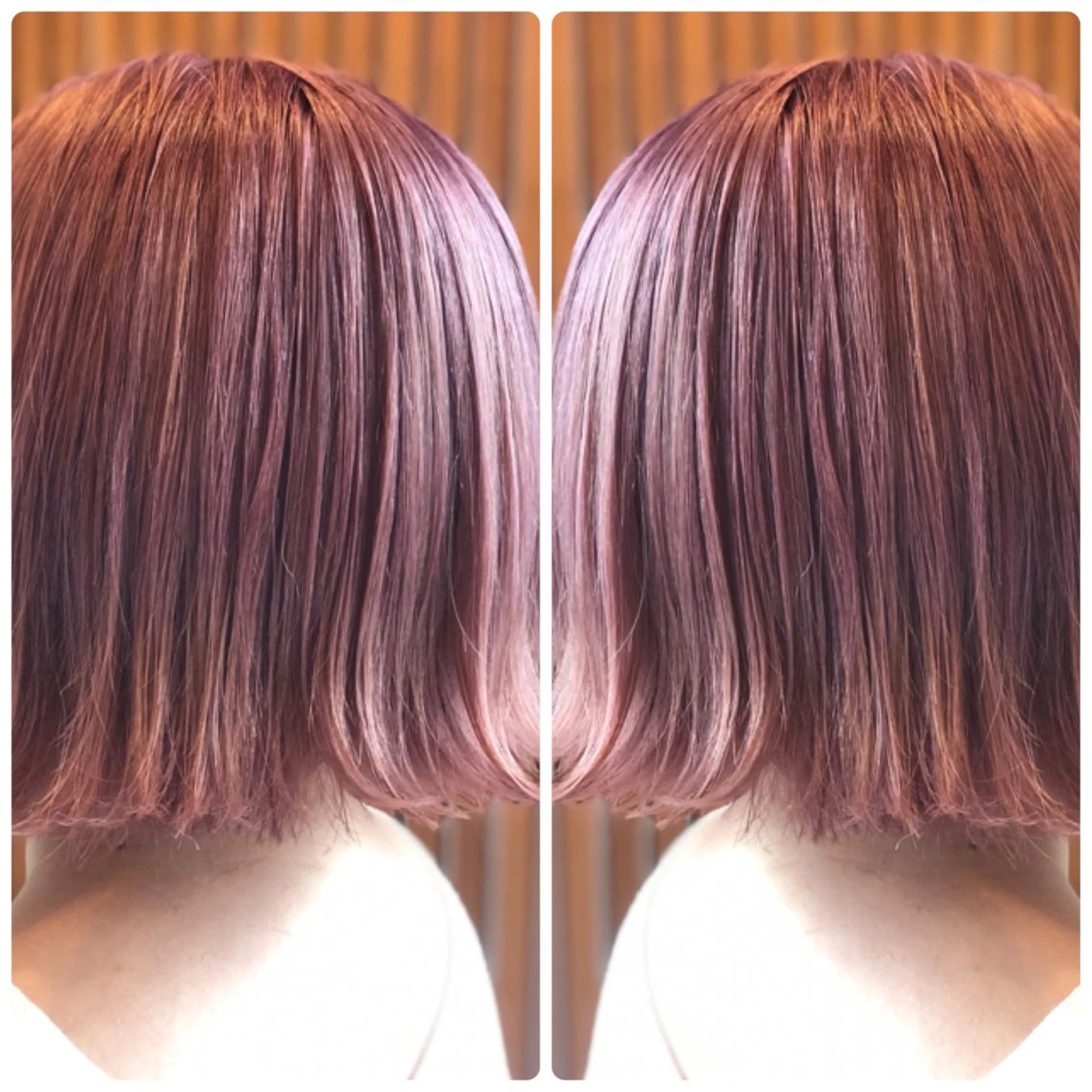 セミロング カラー ベージュカラー ピンクカラー ピンクベージュ ホワイトピンク ホワイトピンクベージュ ヘアカラー トリートメント 小山内 龍一郎 店長のヘアスタイル