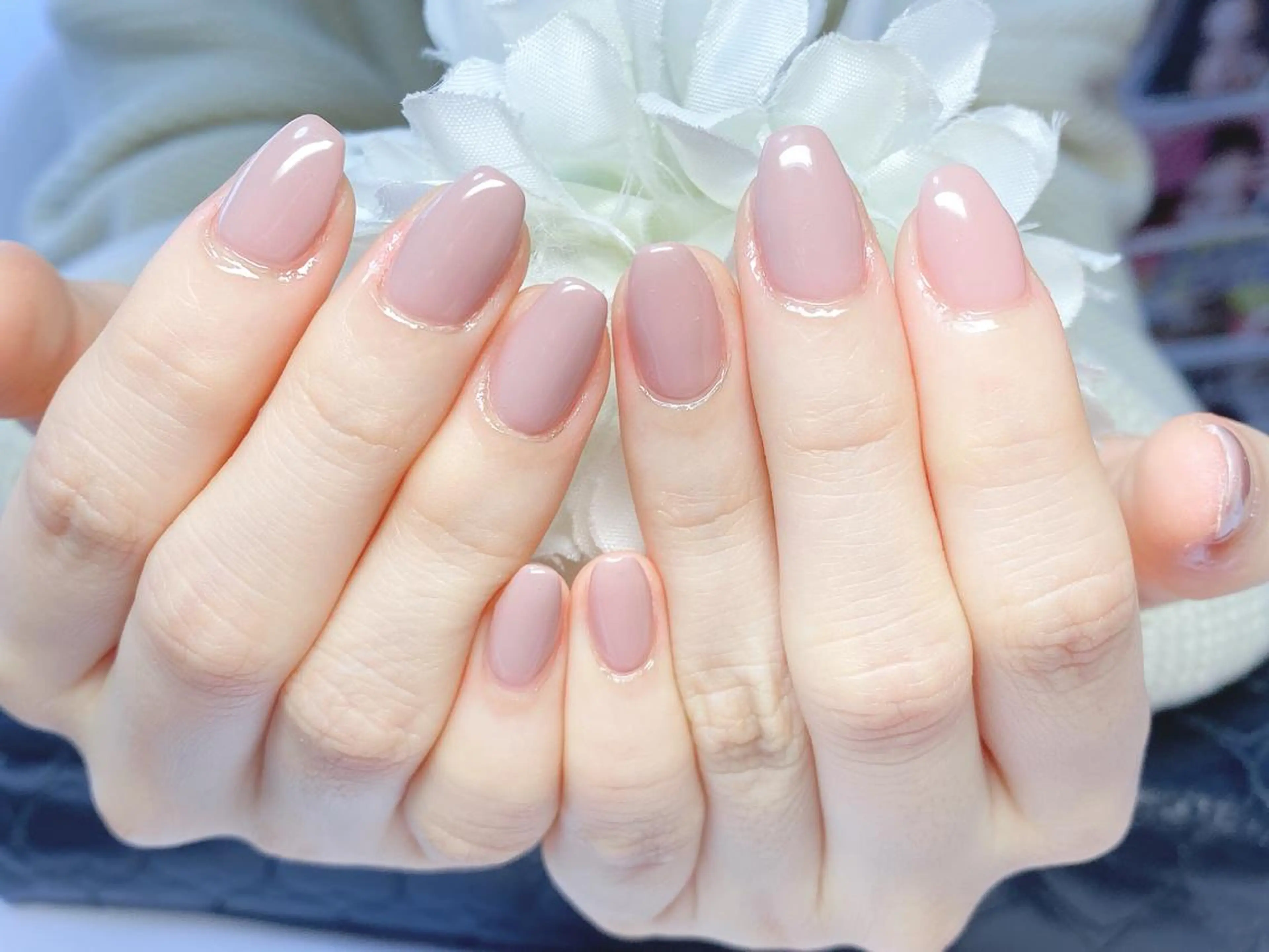 ネイル ワンカラーネイル シンプルネイル Ｎail Ｓalon ertiのネイルデザイン