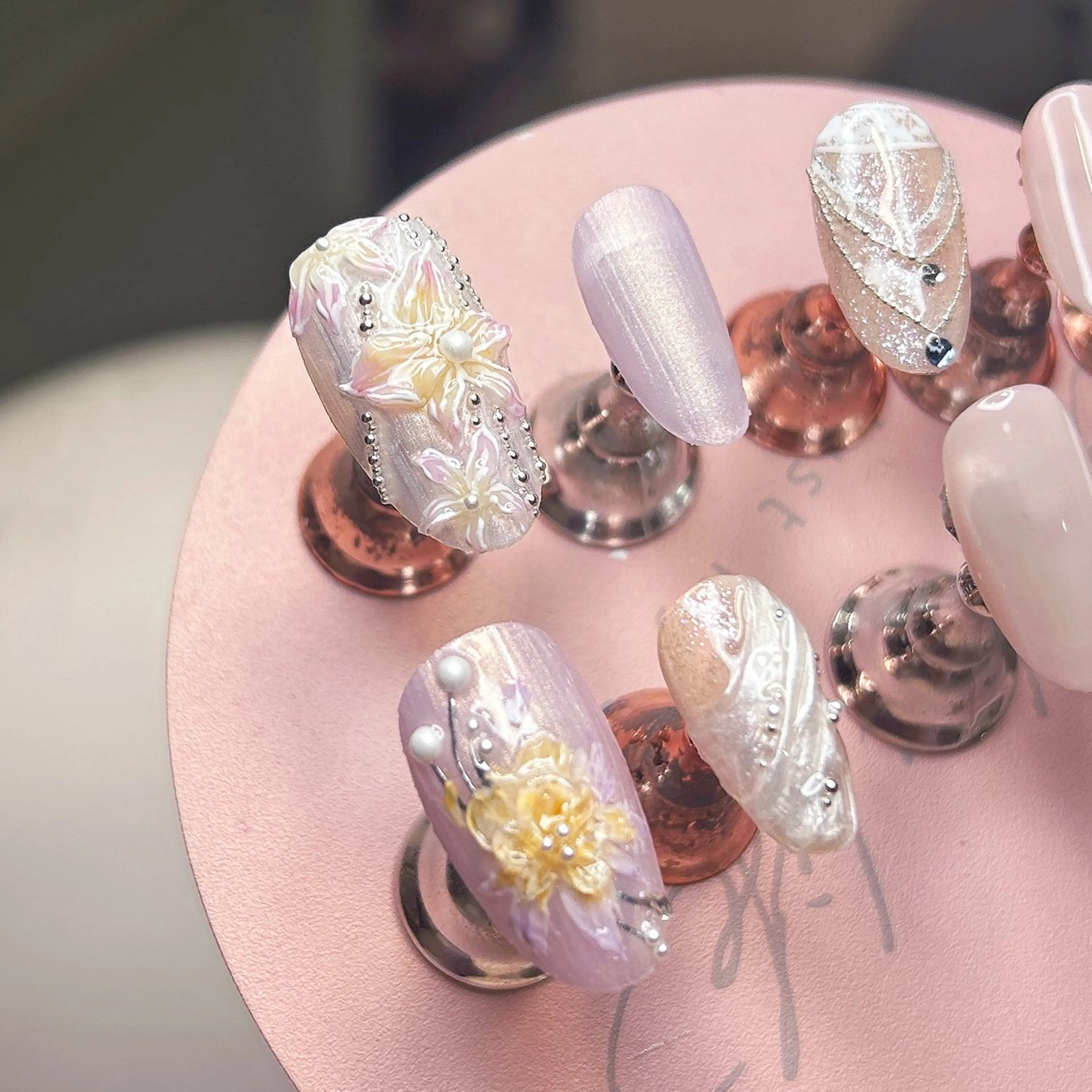 ネイル フラワーネイル ハンドネイル Ciceronail Soraのネイルデザイン