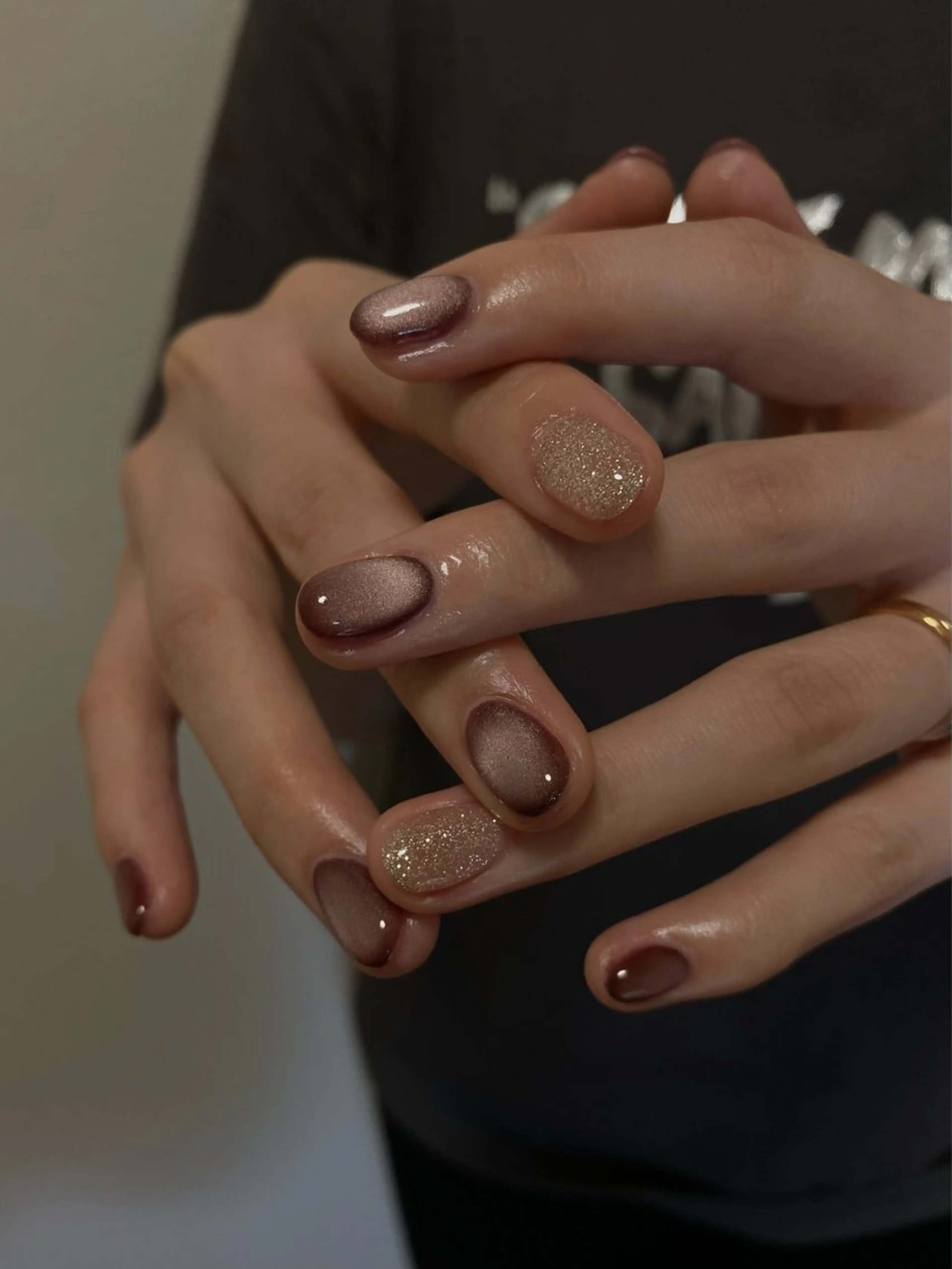 ネイル フラッシュネイル キラキラネイル rena nailのネイルデザイン