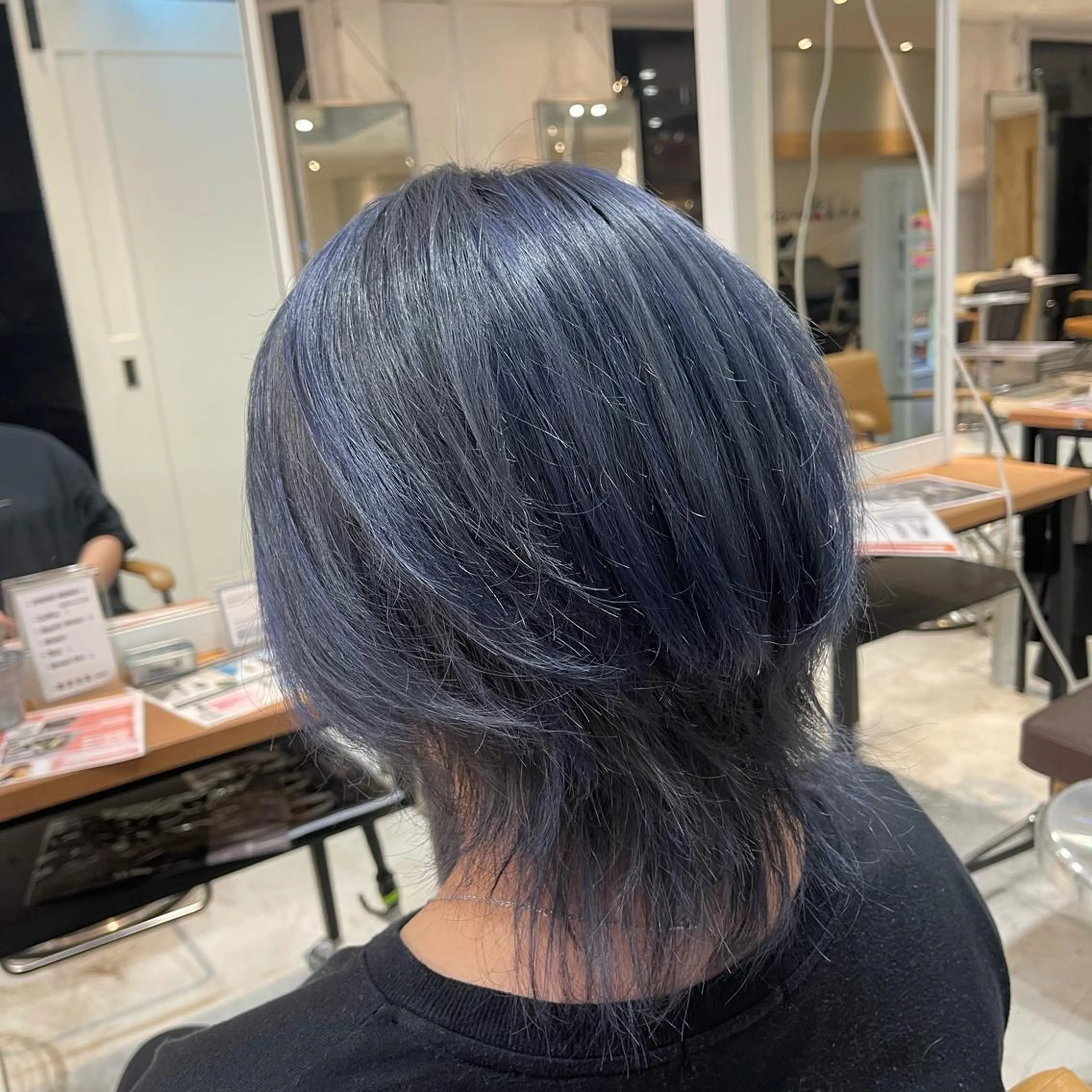 カラー ハイライトカラー nameless miichiのヘアスタイル