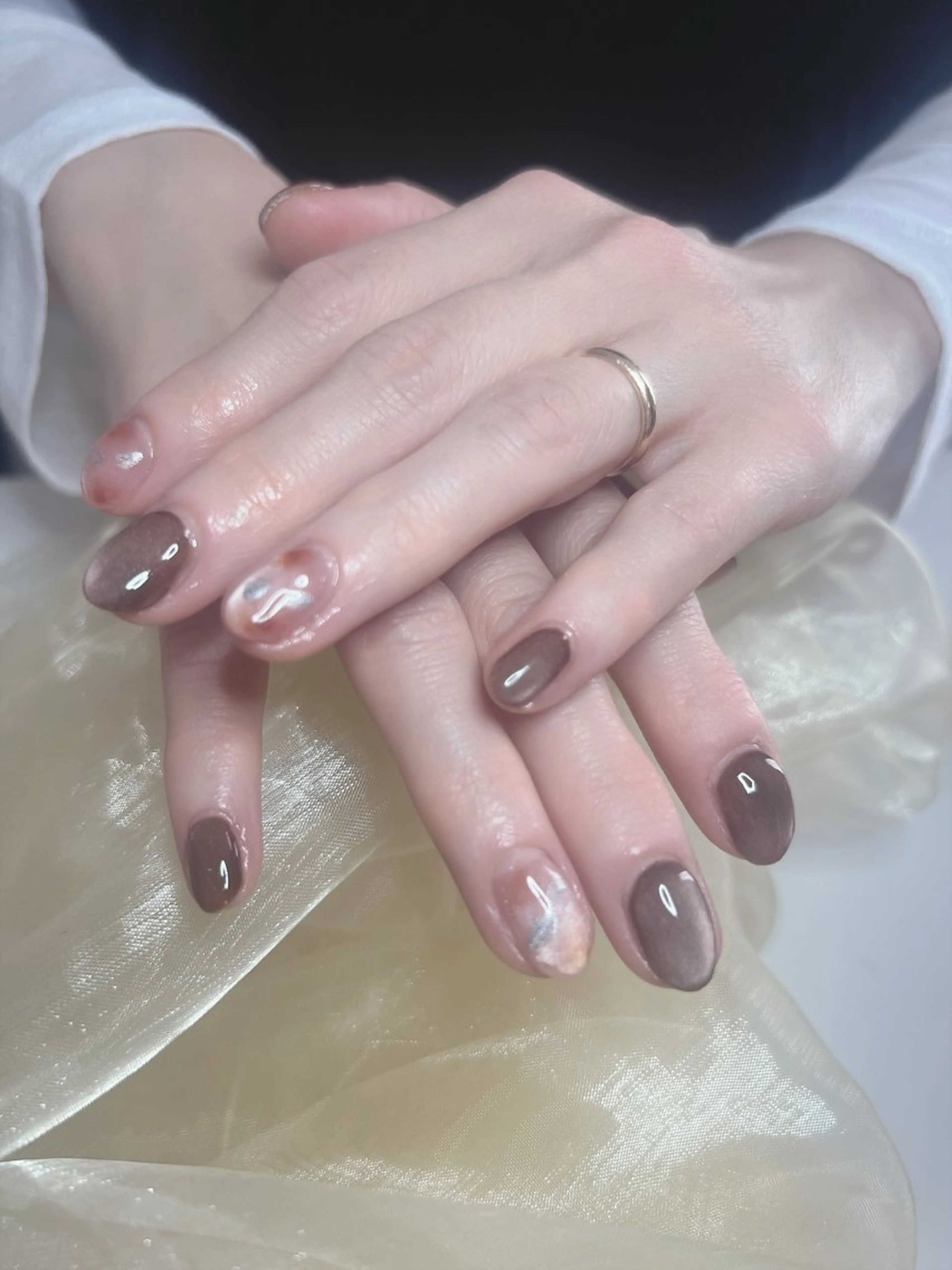 ネイル ハンドネイル 吴 丹丹のネイルデザイン