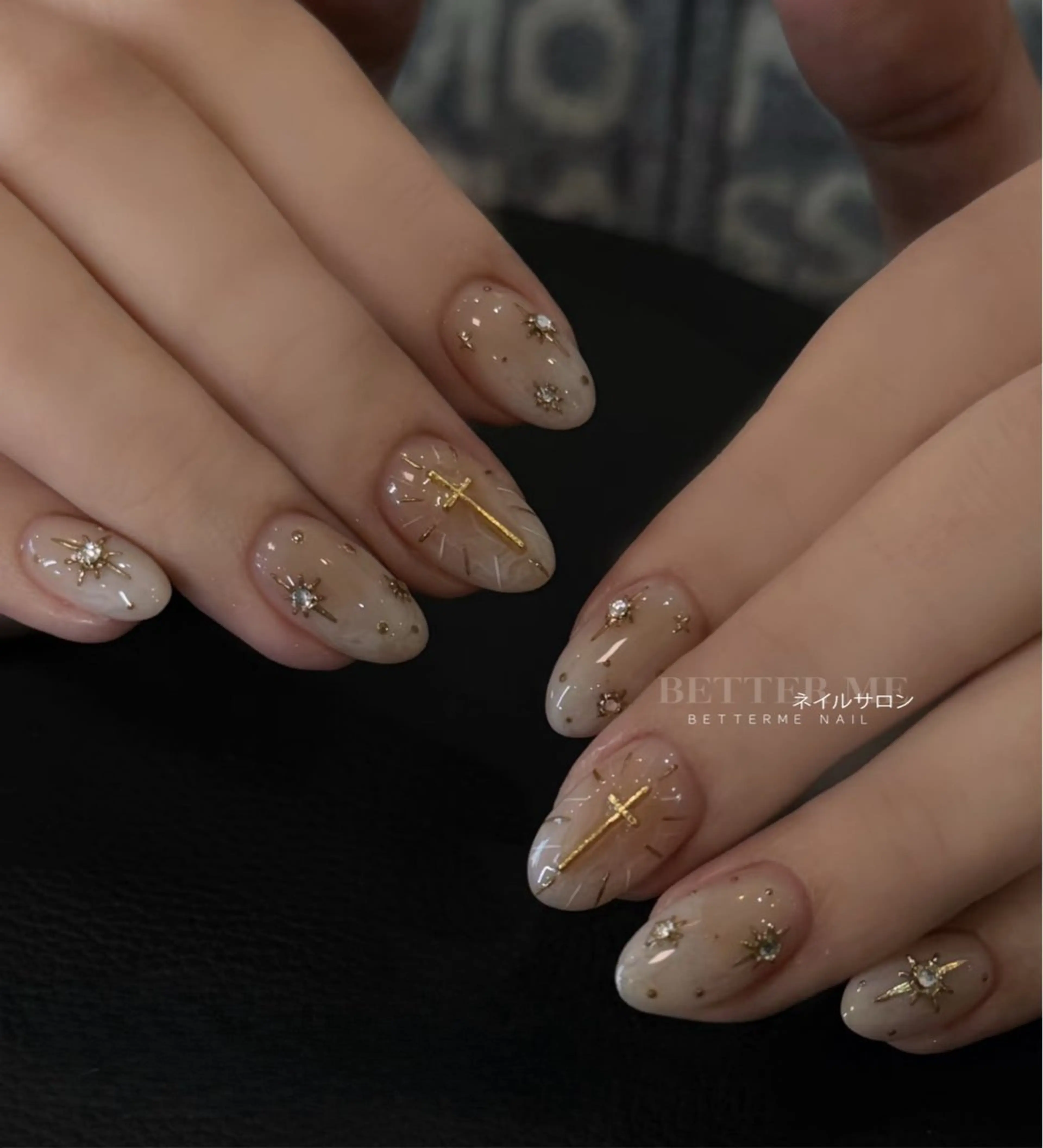 ネイル ハンドネイル BETTER ME ネイルサロン池田公園のネイルデザイン