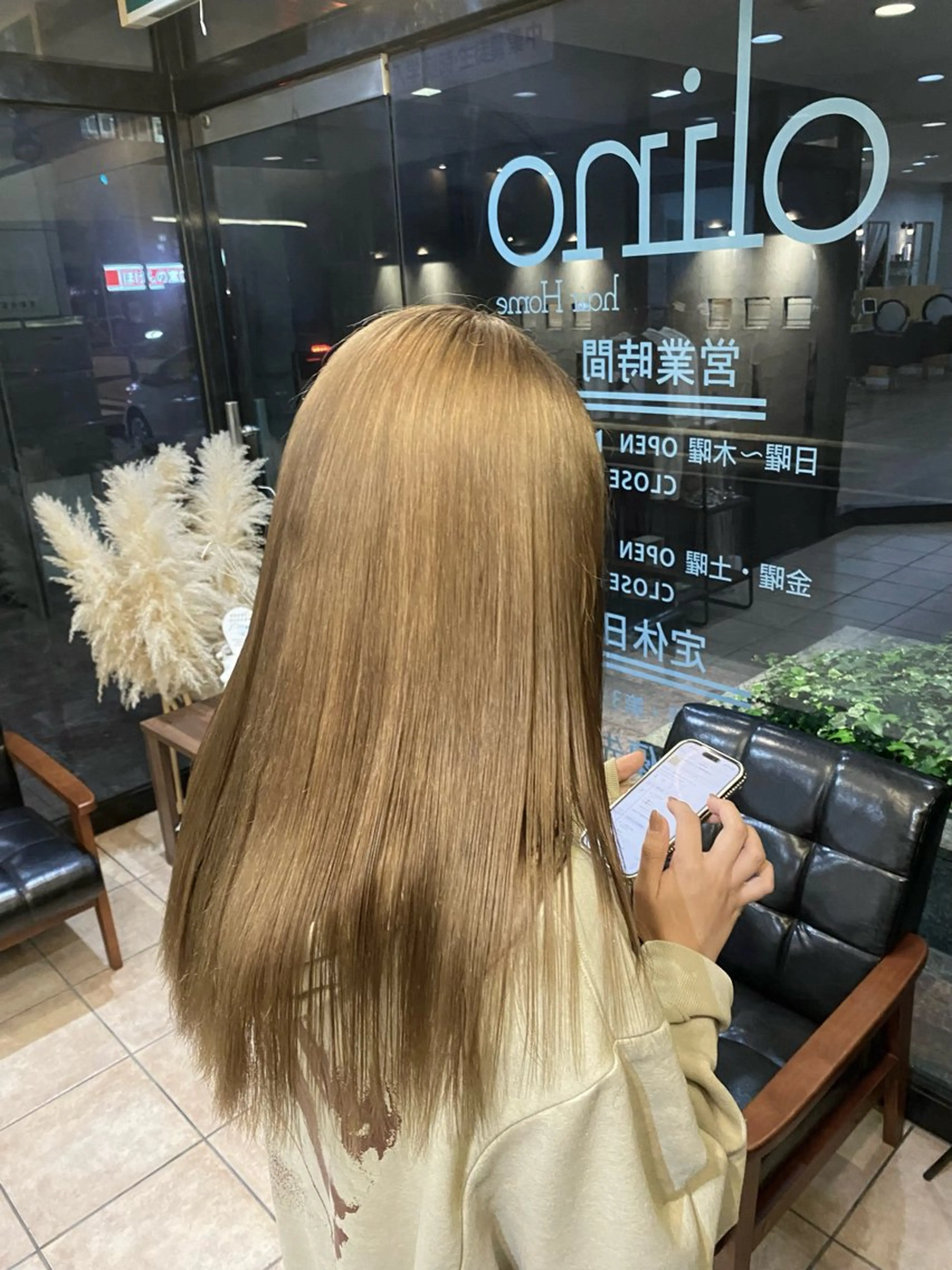 エフェクトブリーチ➕カラー💚💚の写真