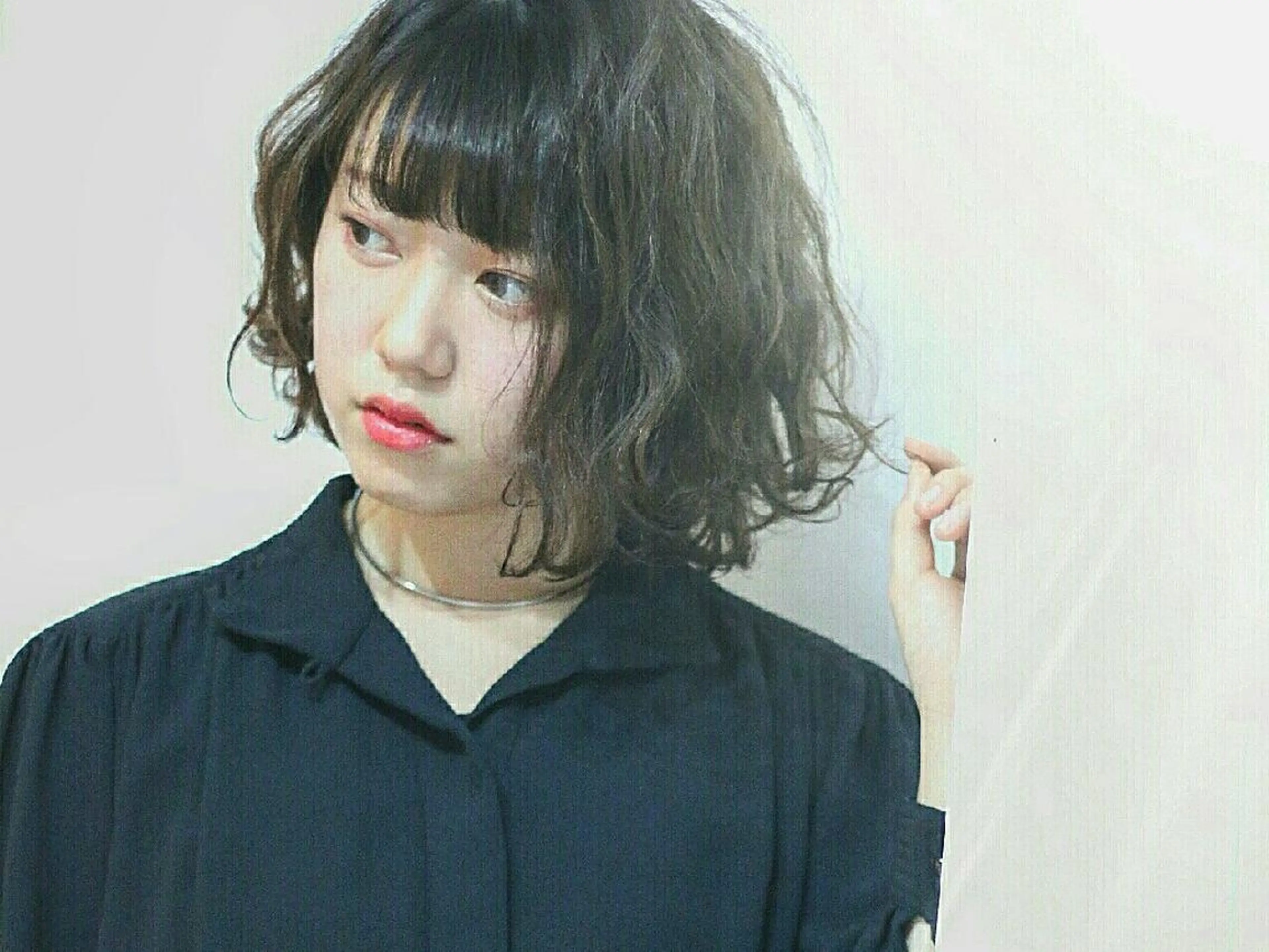 ショート カラー ボブ 原木 康臣のヘアスタイル