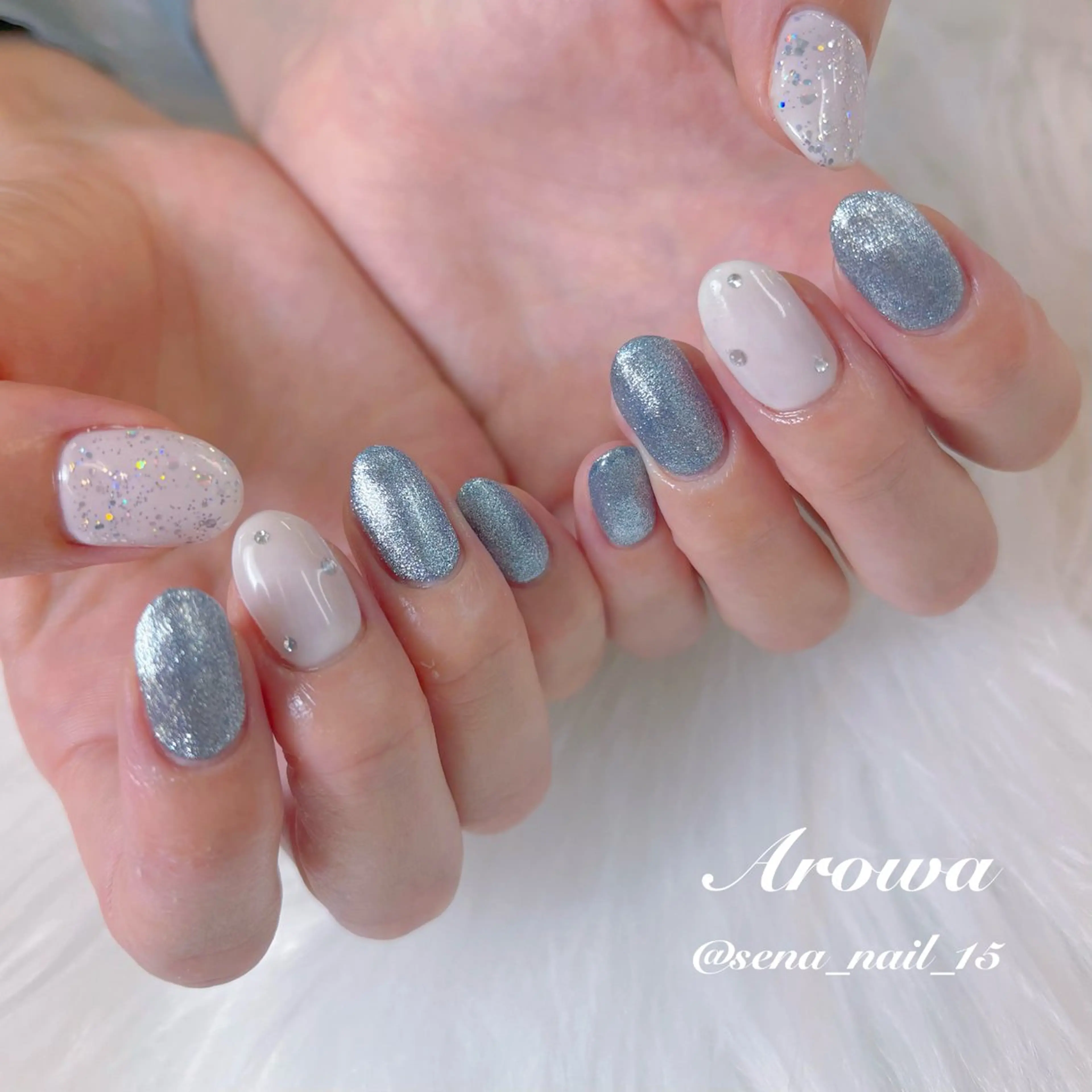 ネイル ハンドネイル Arowa -SENA-のネイルデザイン