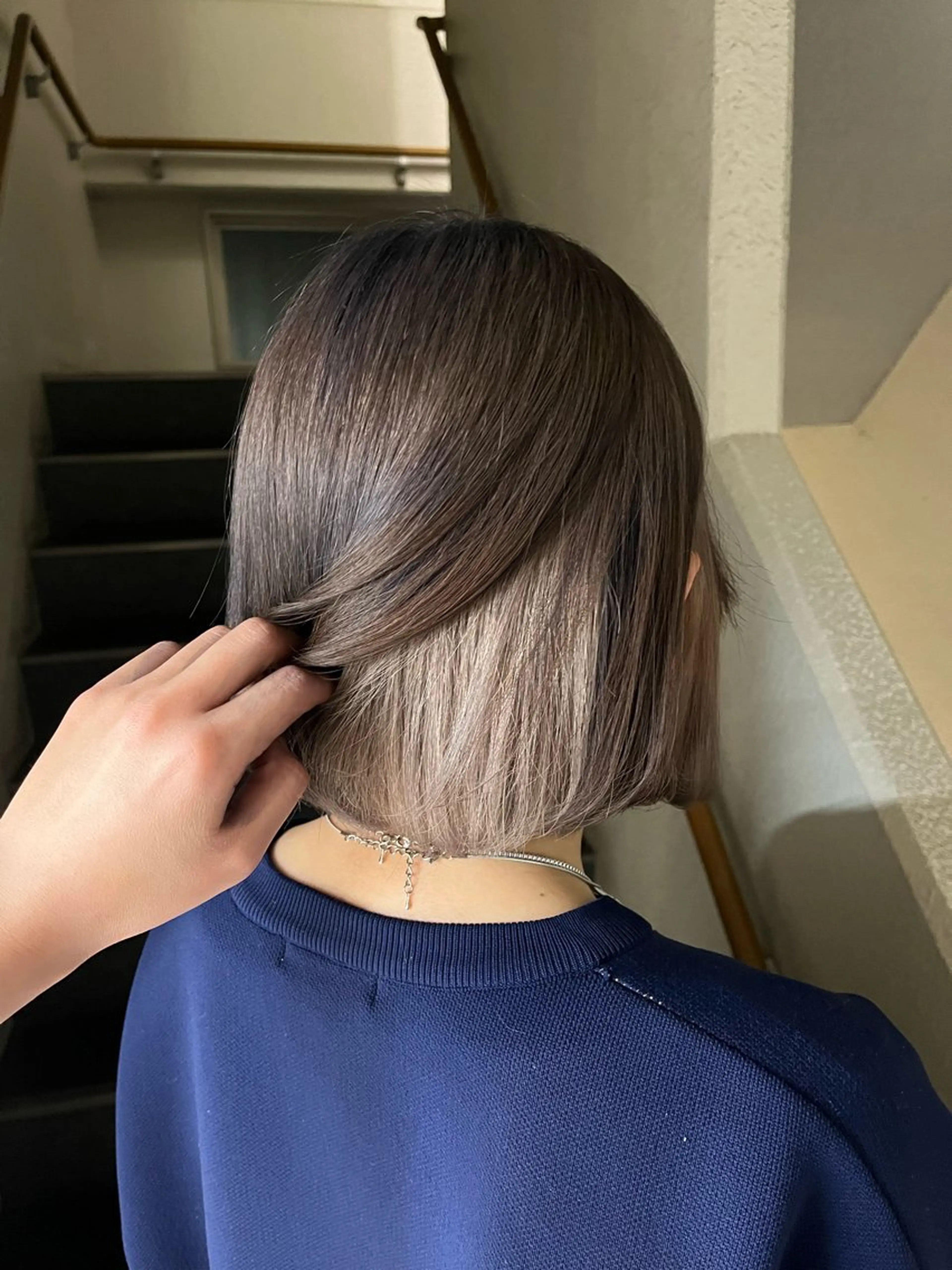 カラー ナチュラルヘア🦋 のの  YECCAのヘアスタイル