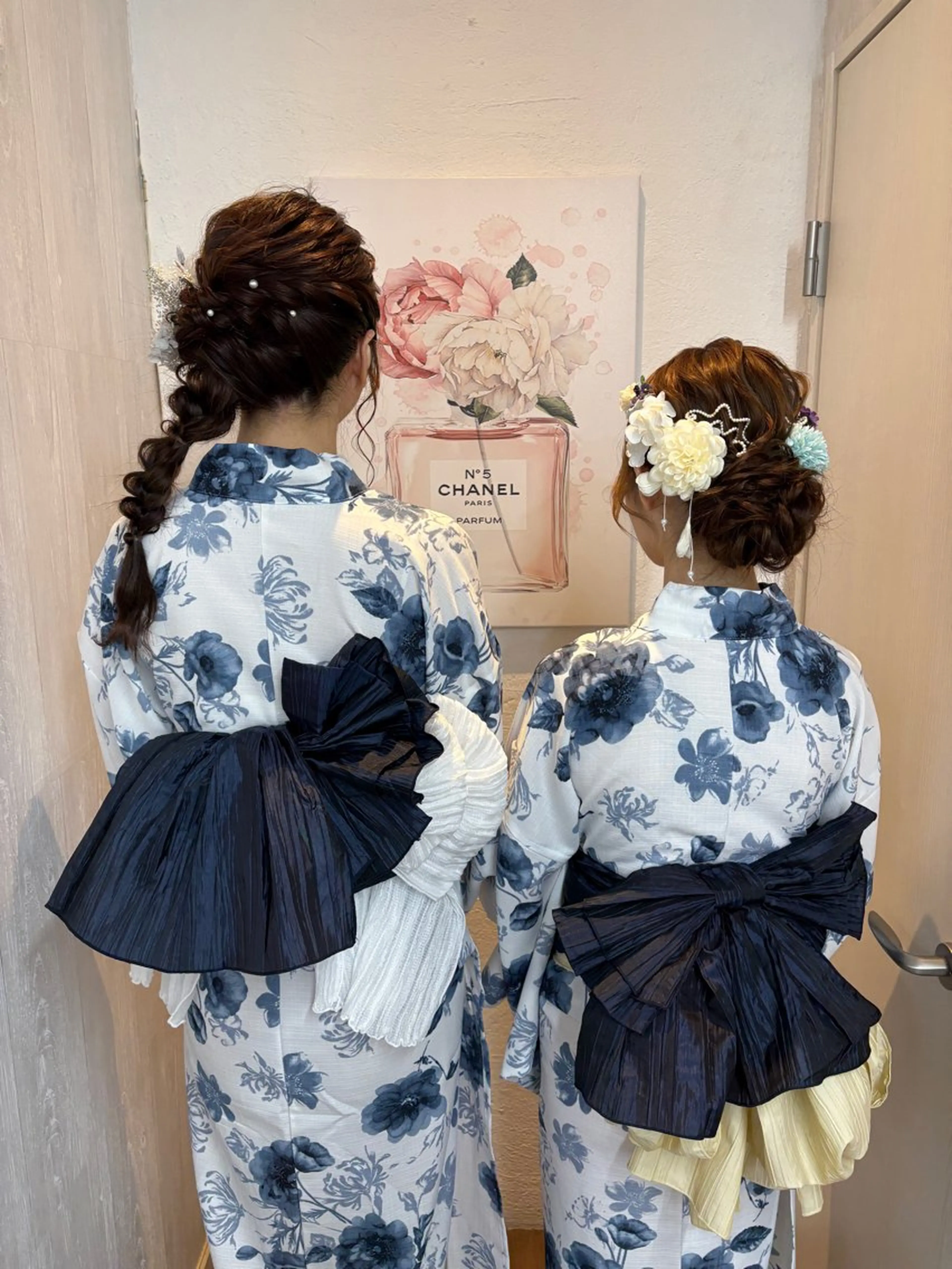 ヘアアレンジ 浴衣 着付け GLOSS 心斎橋 山上のヘアスタイル