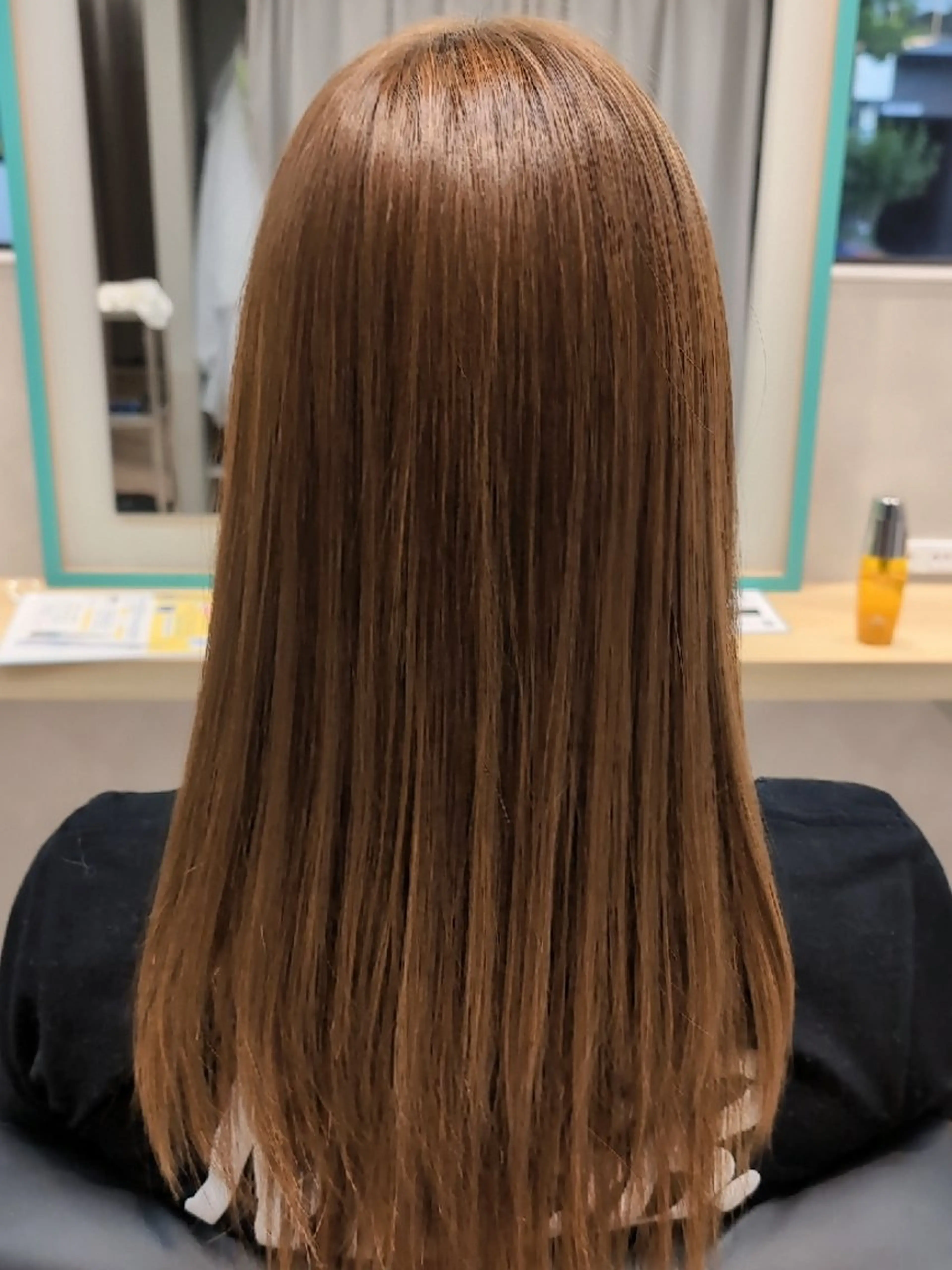 ロング カット 縮毛矯正 田端みおと🐱 SoZoBridgeのヘアスタイル