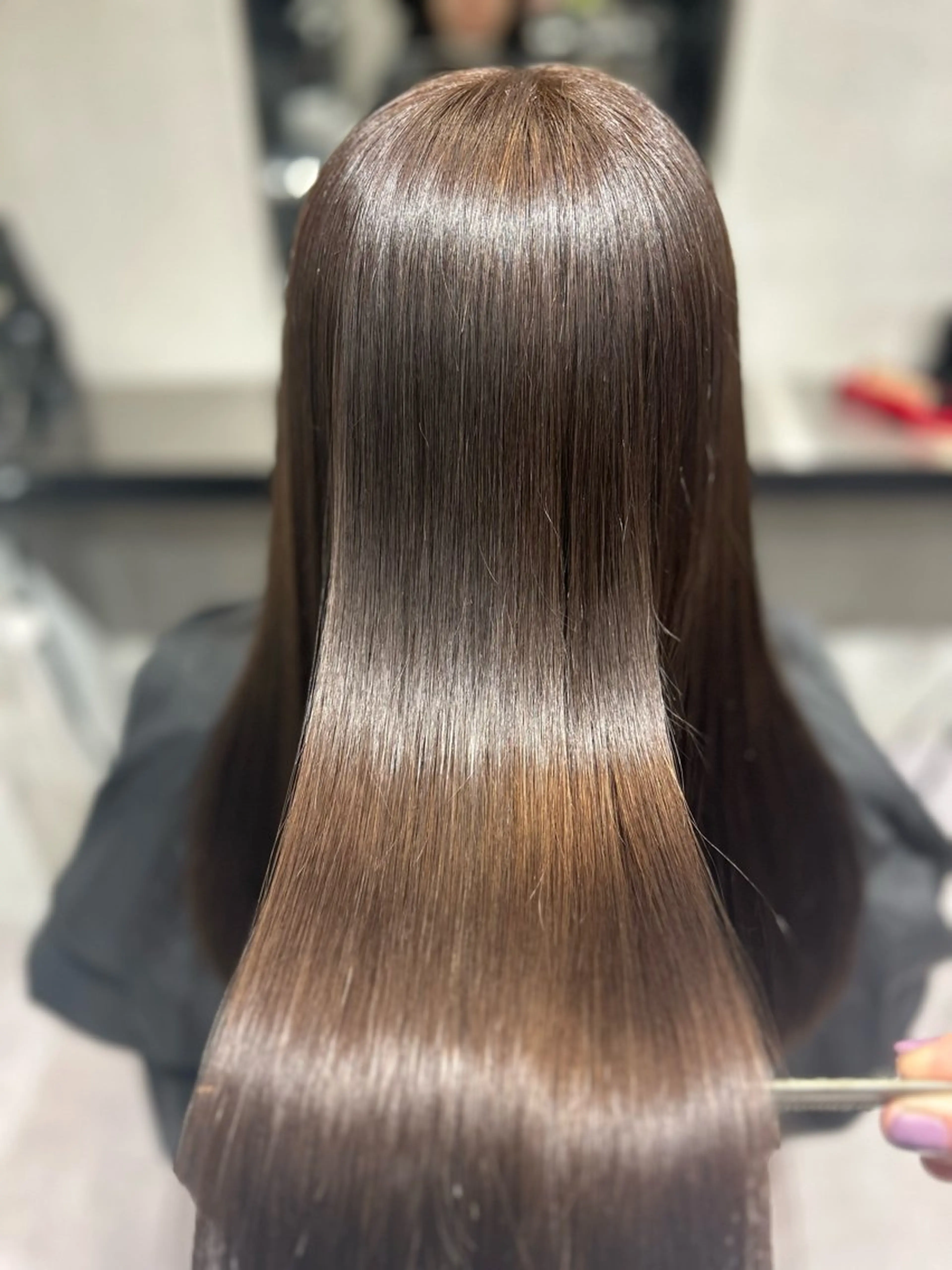 セミロング カラー ベージュカラー 🌈ウルトワ水素 髪質改善naru🌈のヘアスタイル