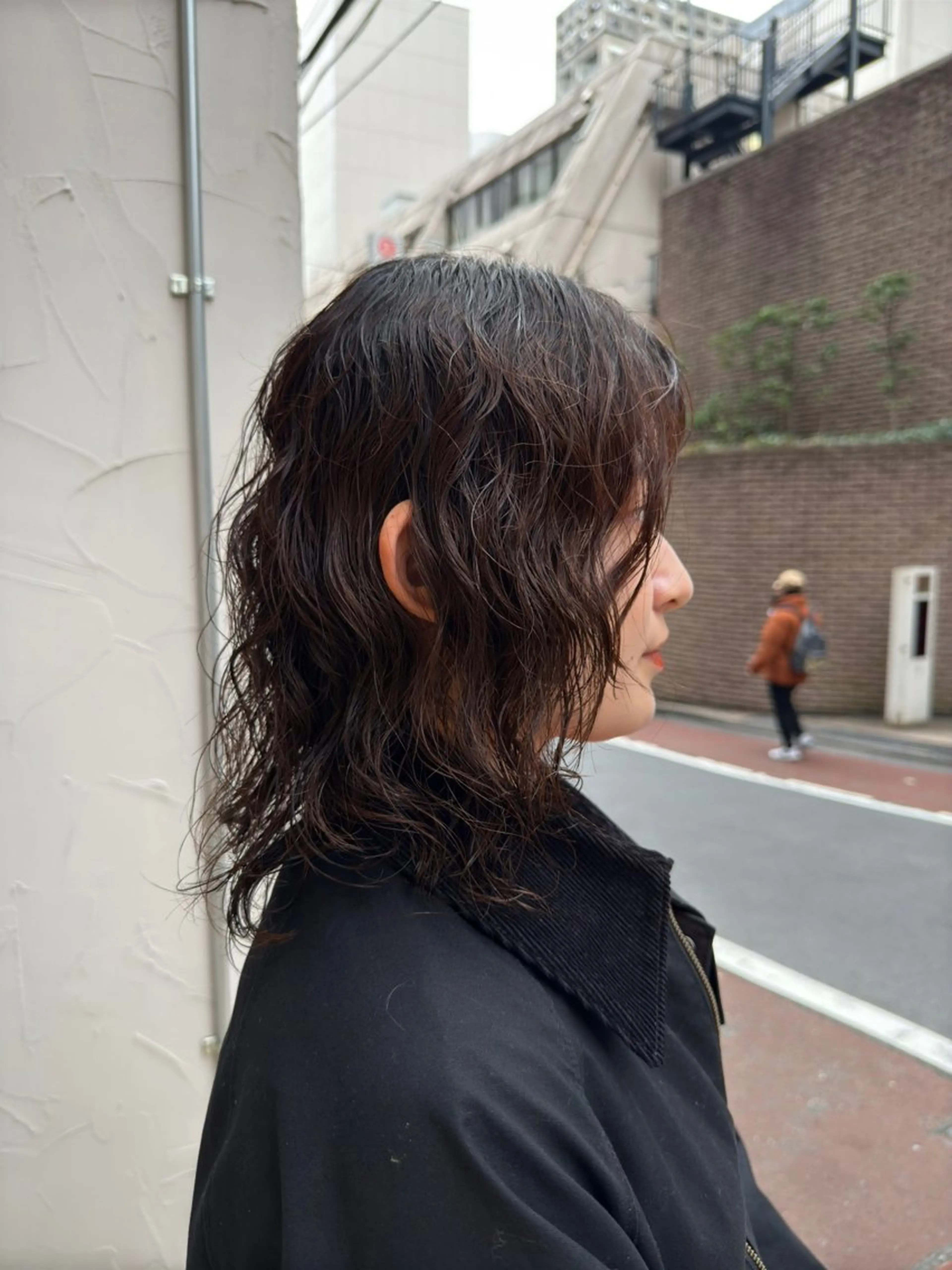 ミディアム パーマ カット パーマ トリートメント パーマ/ボブ /レイヤー チヒロのヘアスタイル